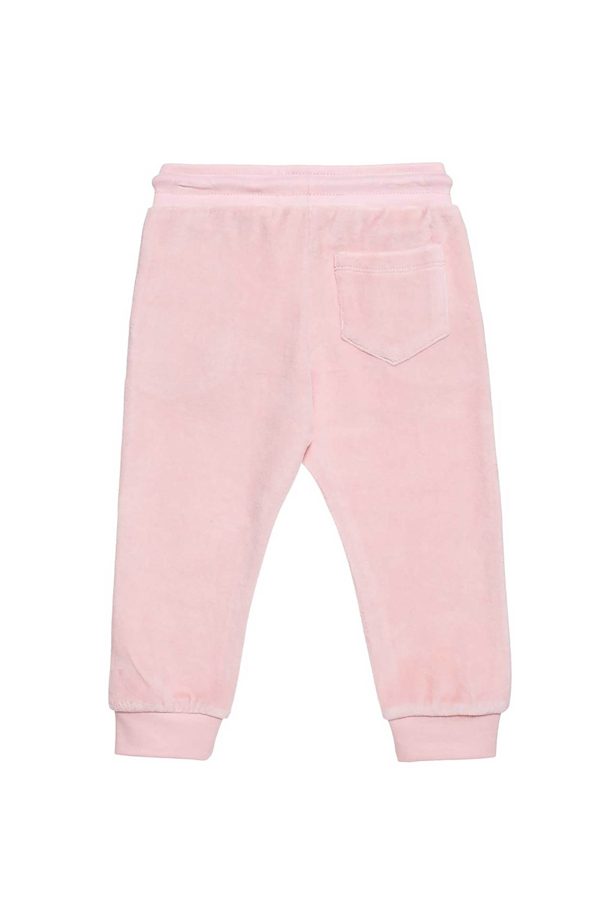 Alouette παιδικό παντελόνι φόρμας με βελουτέ υφή - 00212381 Ροζ φωτογραφία