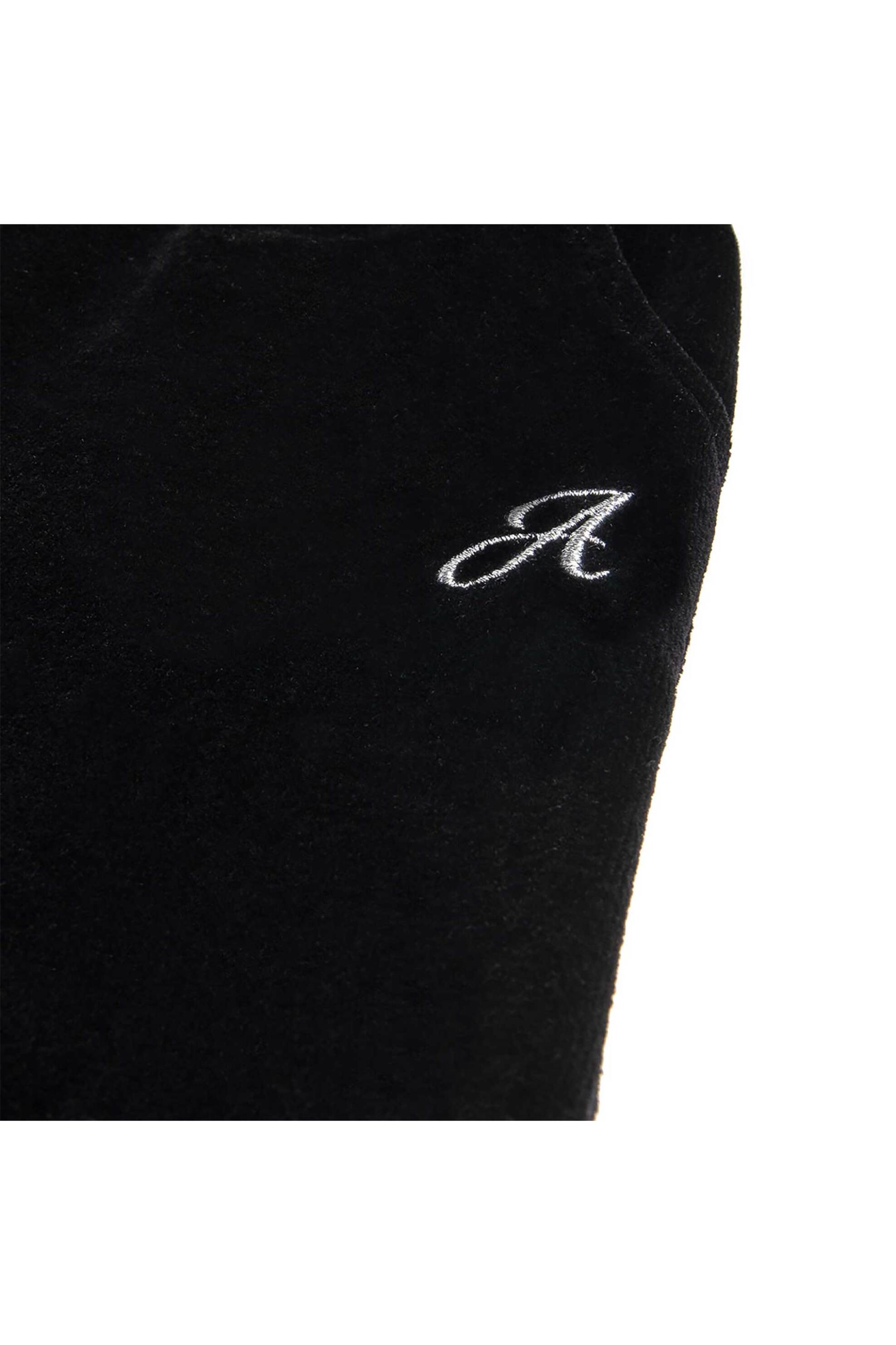 Alouette παιδικό παντελόνι φόρμας με βελουτέ υφή - 00913573 Μαύρο φωτογραφία