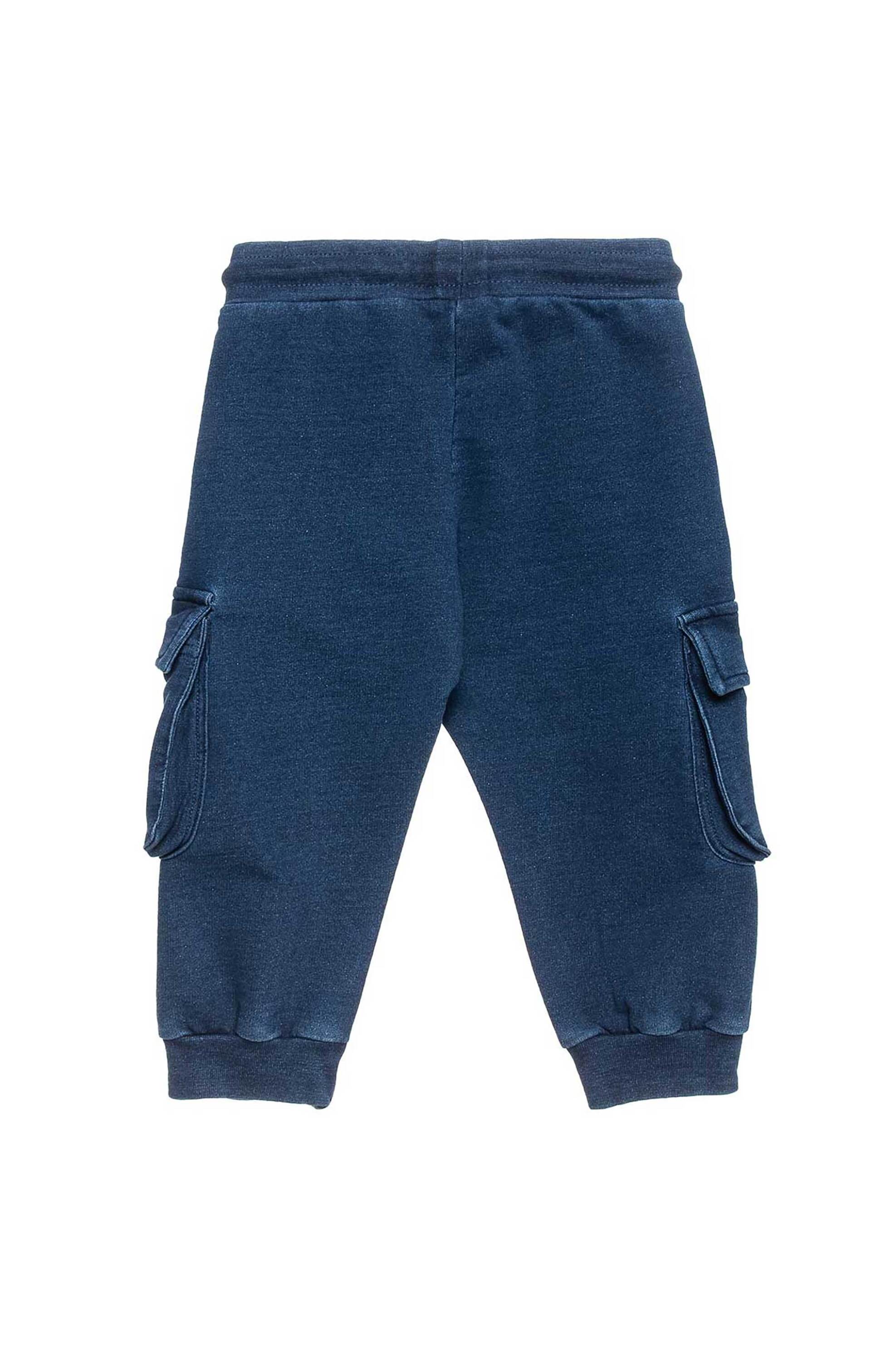 Alouette παιδικό παντελόνι φόρμας με τσέπες - 00212380 Μπλε Σκούρο φωτογραφία