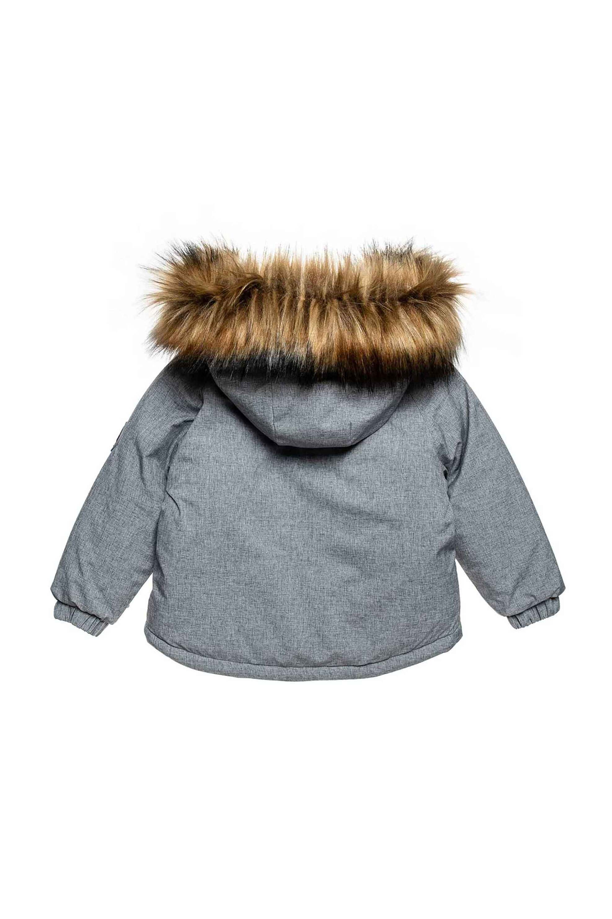 Alouette παιδικό μπουφάν με κουκούλα (12 μηνών - τ ετών) - 00261259 Γκρι φωτογραφία