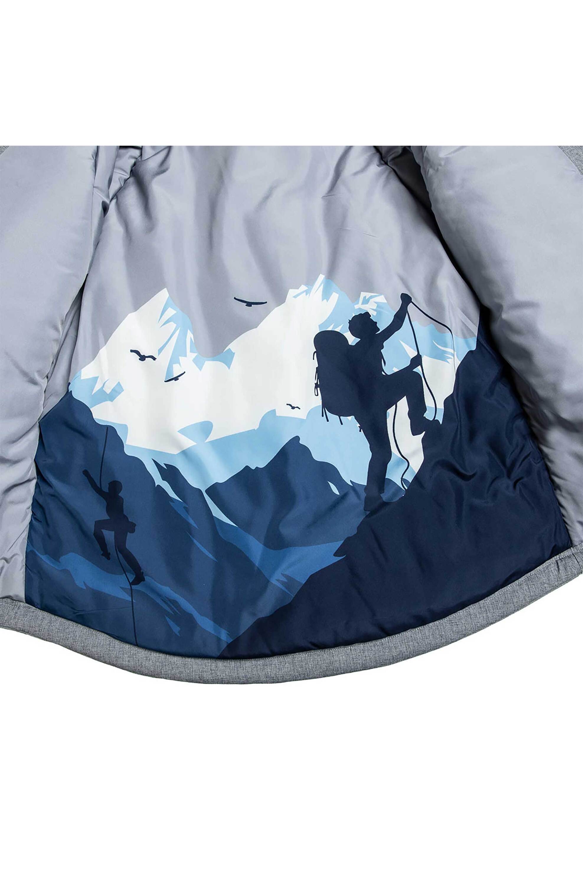 Alouette παιδικό μπουφάν με κουκούλα (6 - 14 ετών) - 00961694 Γκρι φωτογραφία