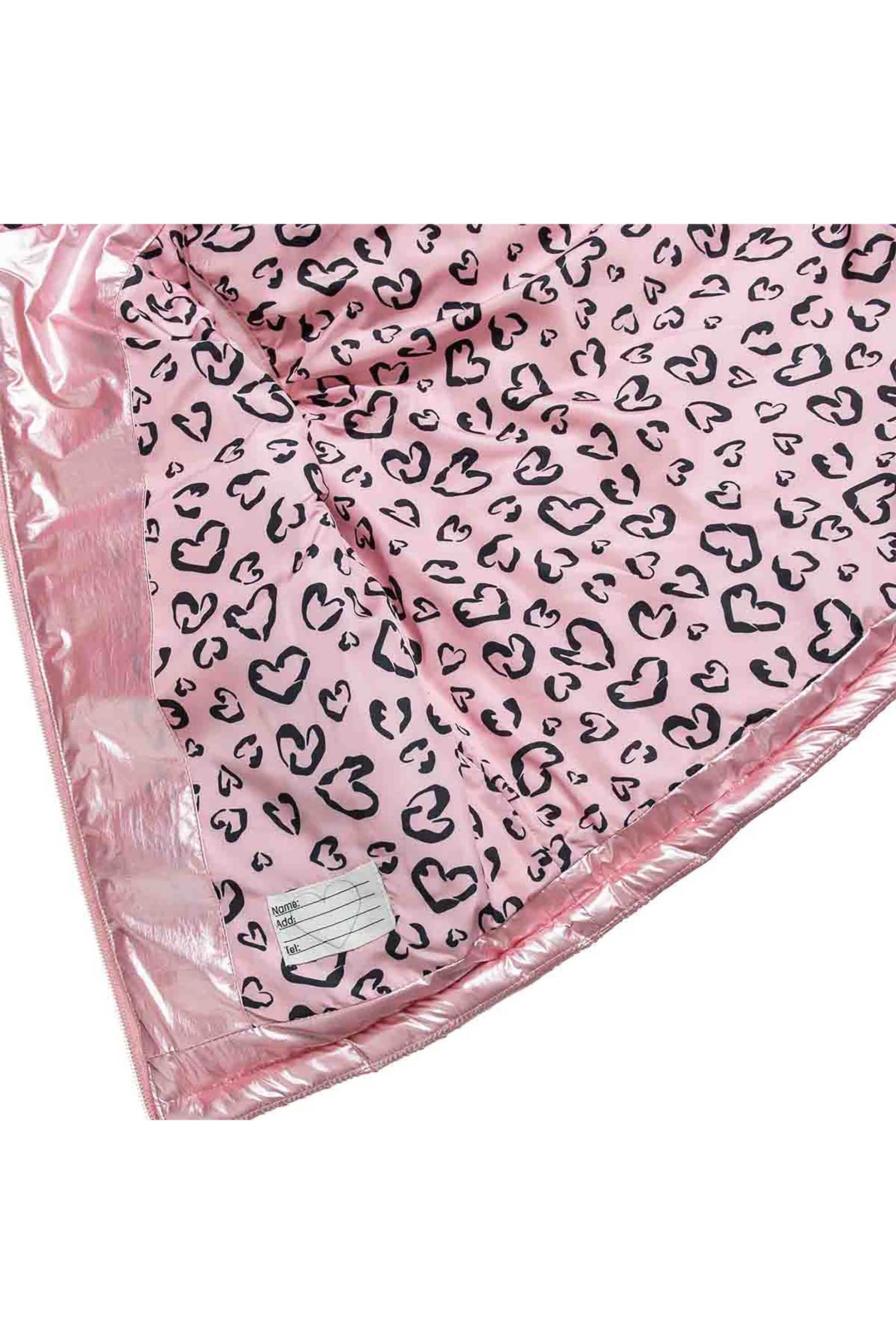 Alouette παιδικό αμάνικο μπουφάν με καπιτονέ σχέδιο και κουκούλα - 00251601 Ροζ φωτογραφία