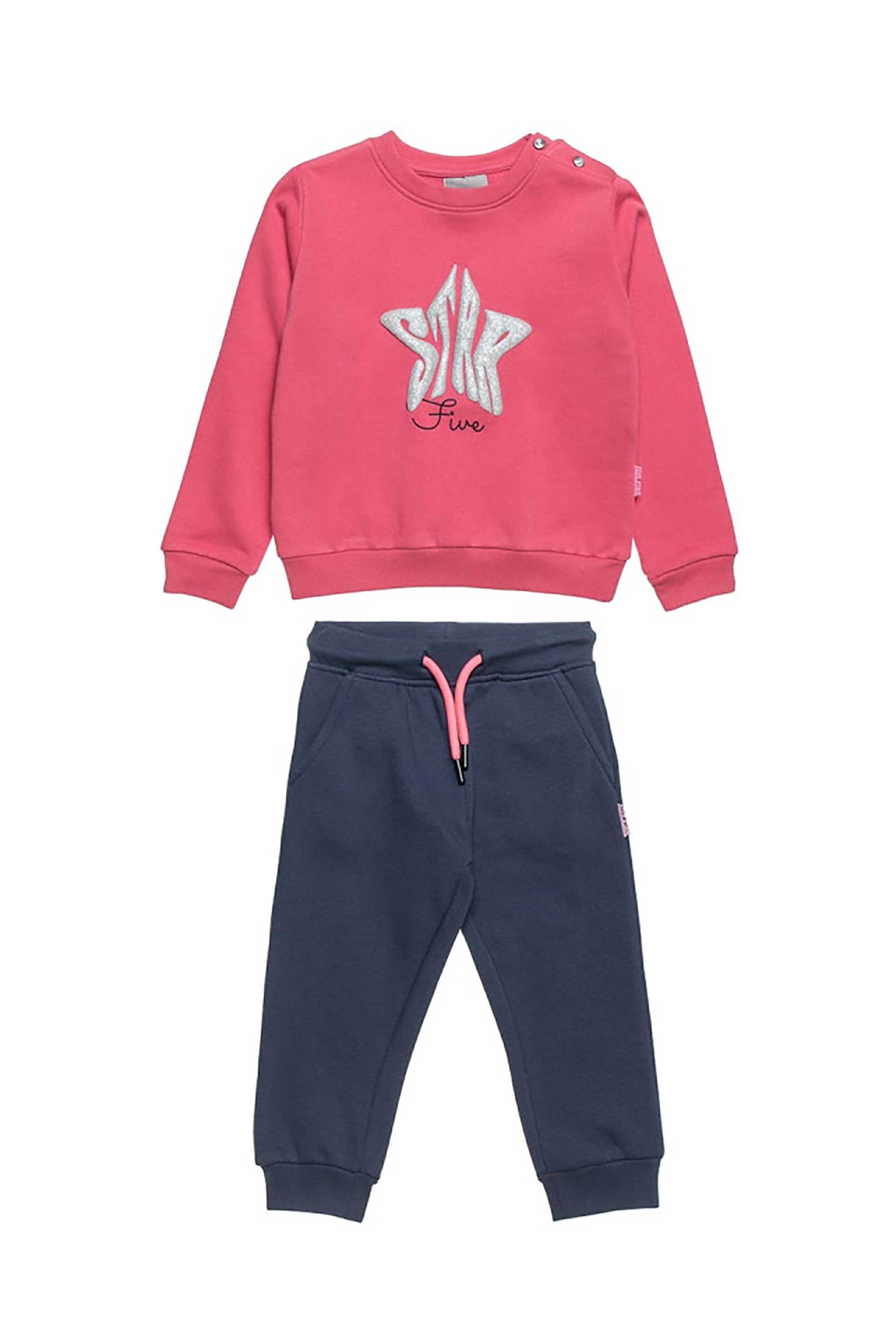 Alouette παιδικό σετ φόρμας "Five Star" (12 μηνών-5 ετών) - 00230843 Ροζ