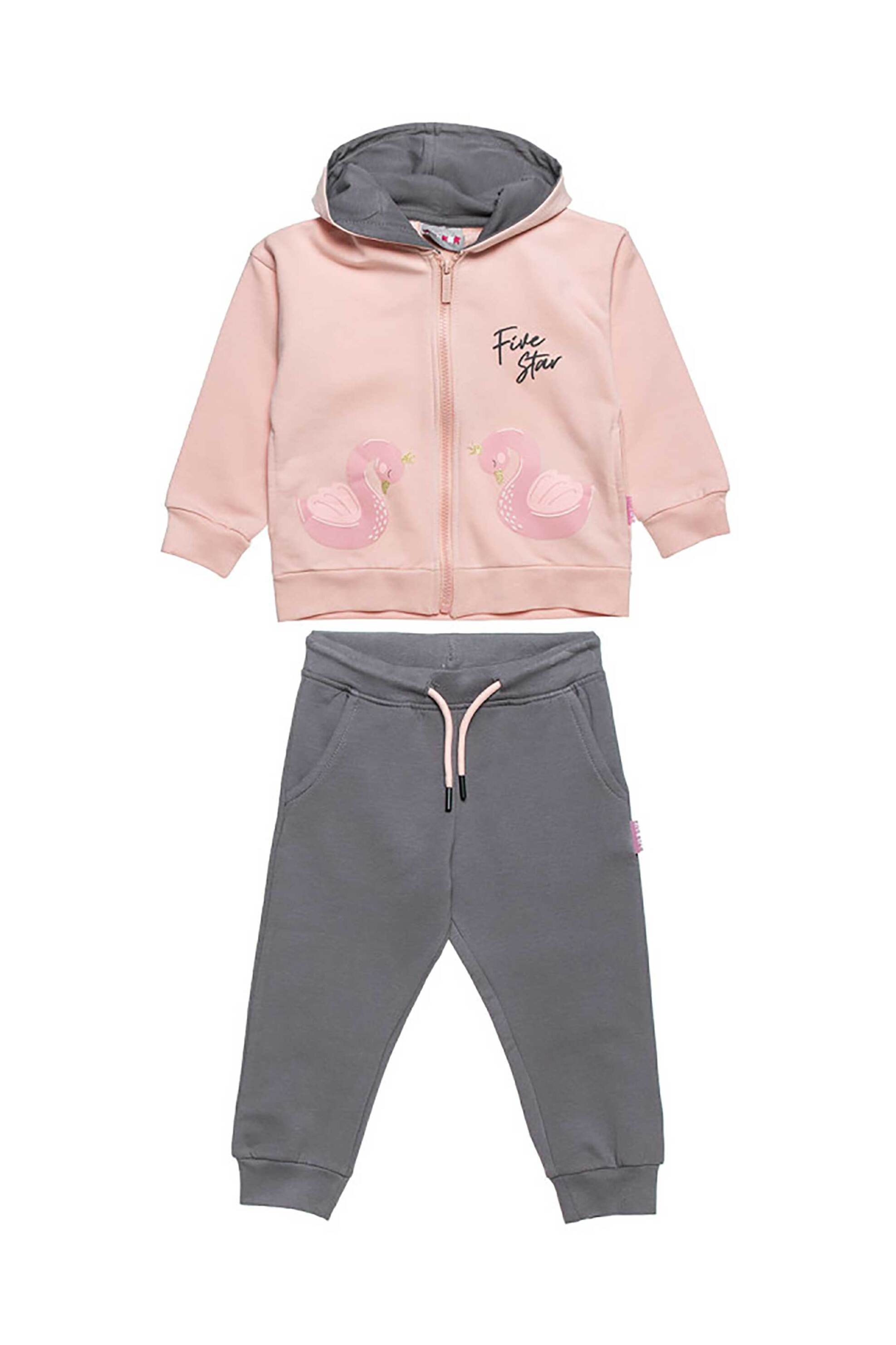 Alouette παιδικό σετ φόρμας "Five Star" (18 μηνών-5 ετών) - 00230855 Ροζ