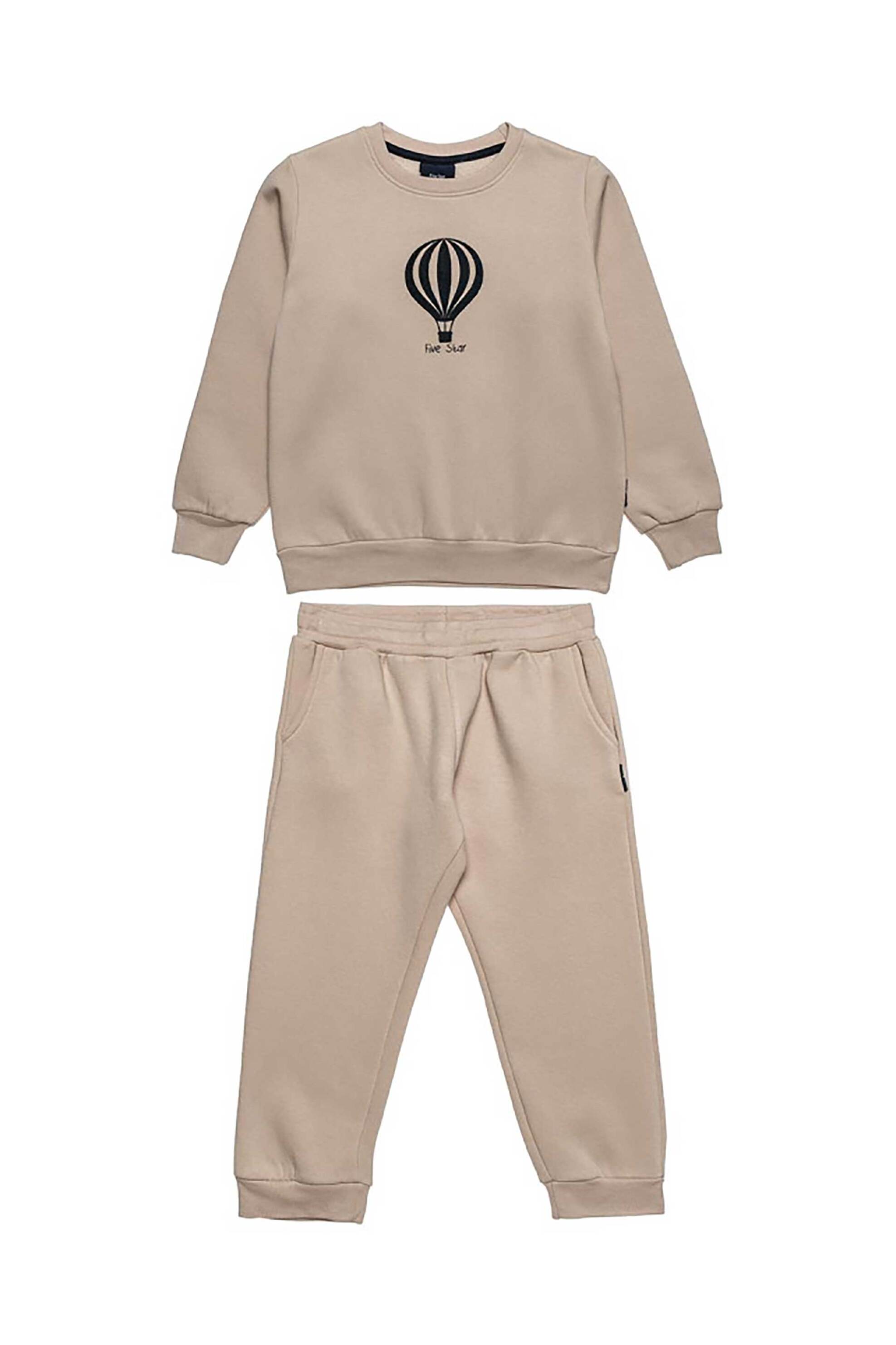 Alouette παιδικό σετ φόρμας "Five Star" (12 μηνών-5 ετών) - 00230837 Μπεζ