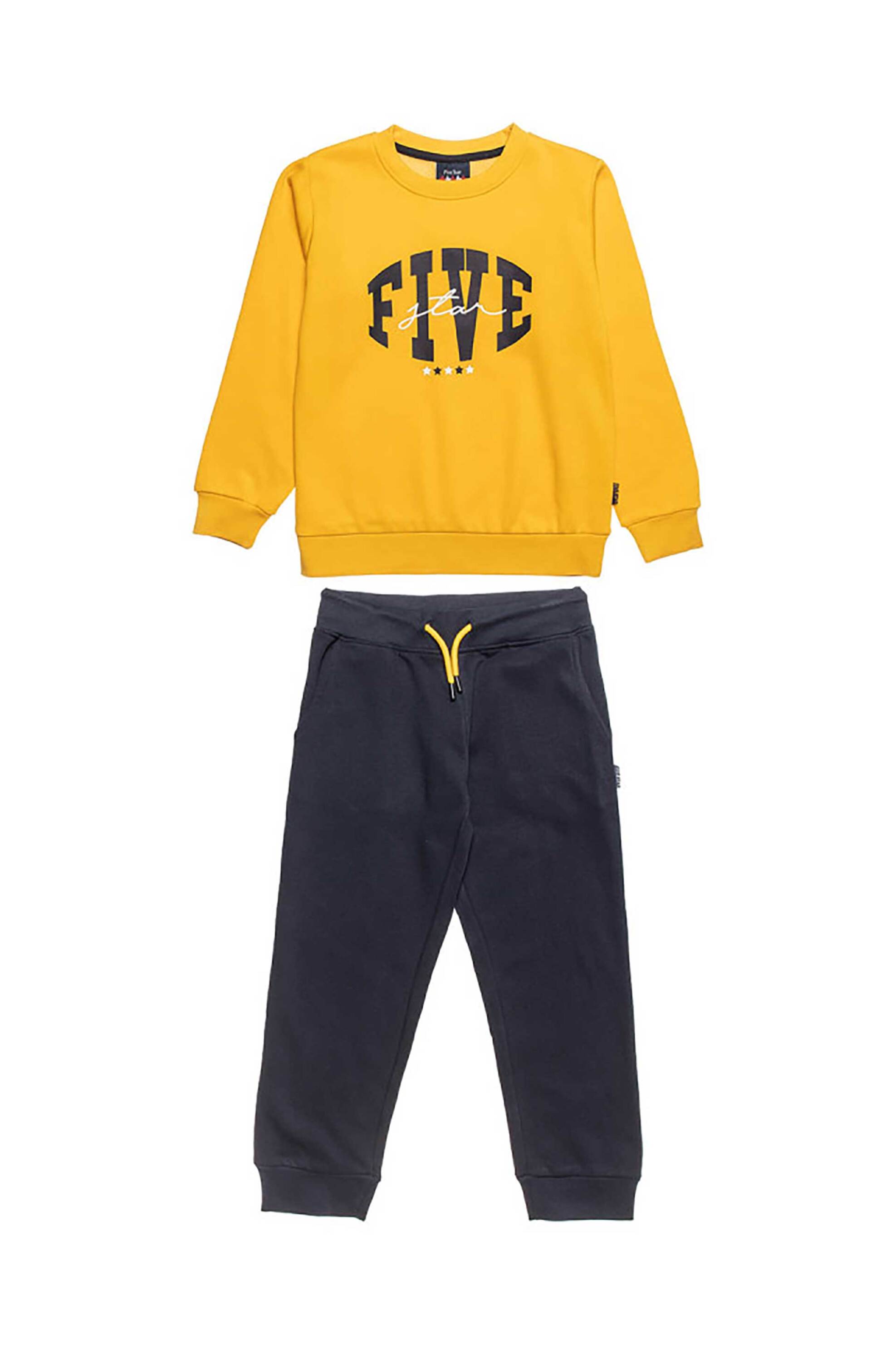 Alouette παιδικό σετ φόρμας "Five Star" (6-16 ετών) - 00930945 Κίτρινο