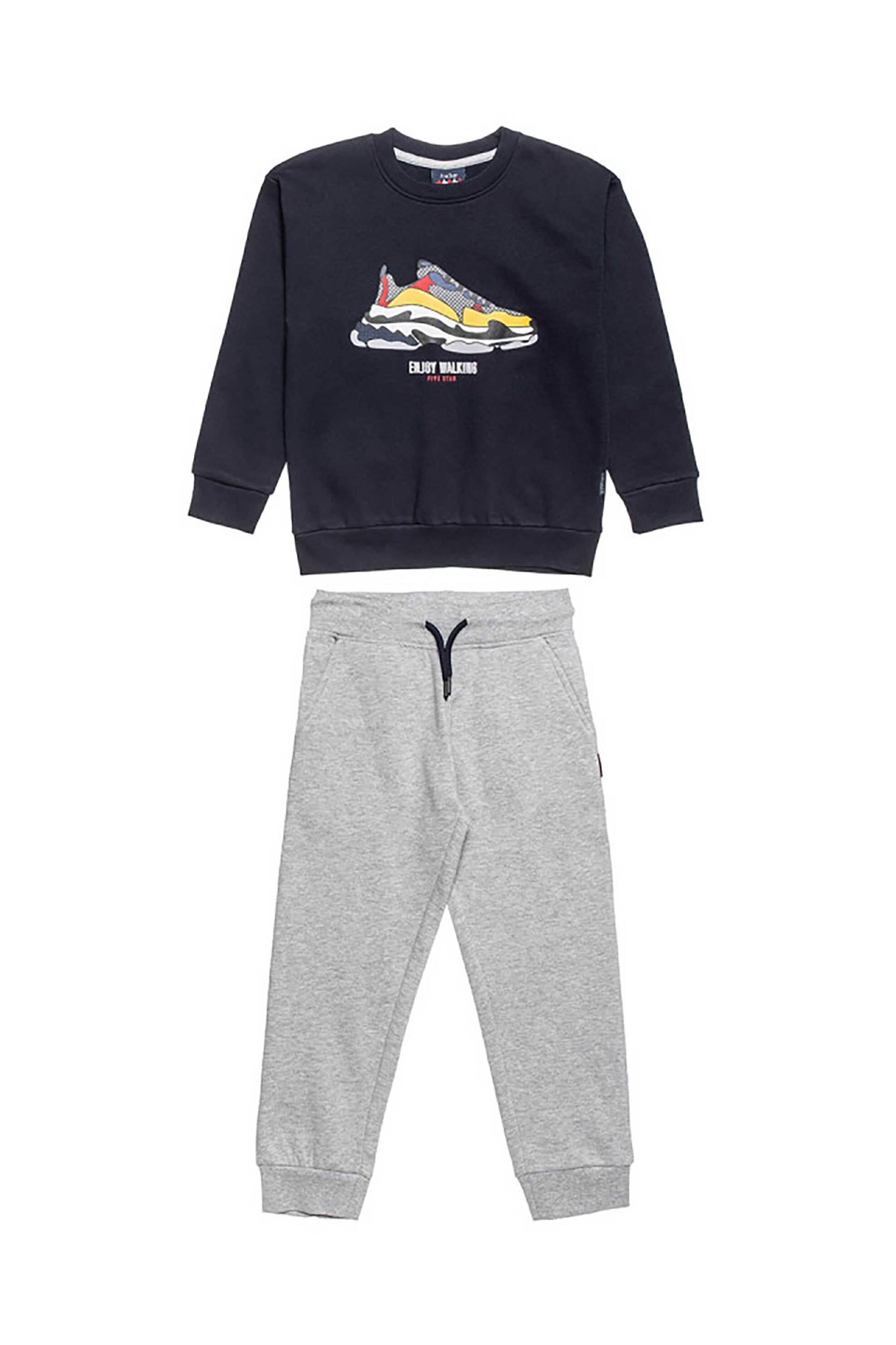 Alouette παιδικό σετ φόρμας "Five Star" (6-16 ετών) - 00930949 Μπλε Σκούρο