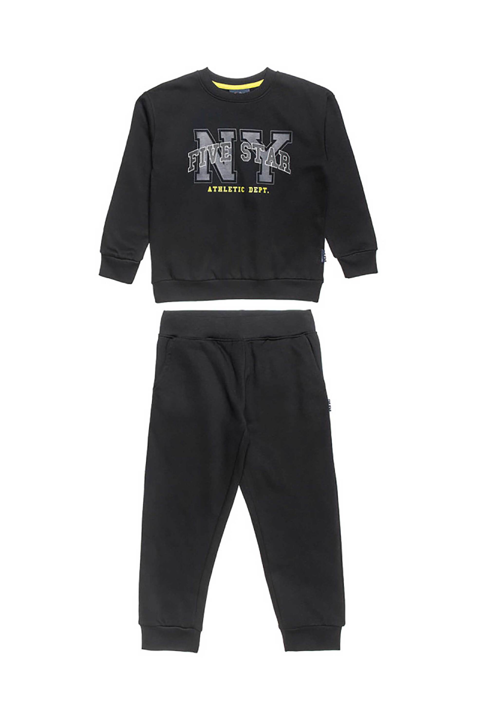 Alouette παιδικό σετ φόρμας "Five Star" (6-16 ετών) - 00930951 Μαύρο