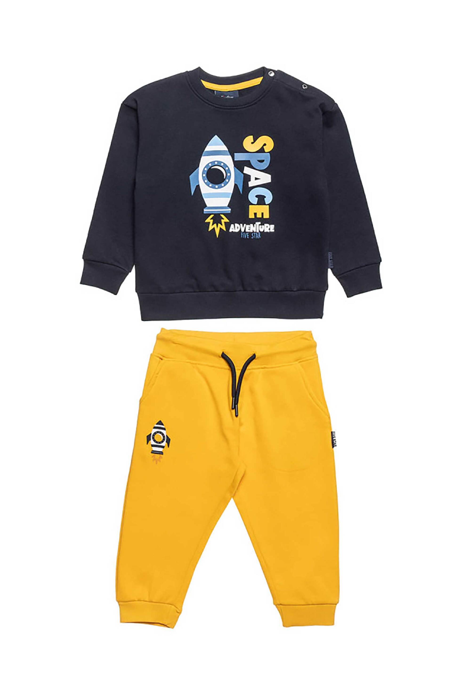 Alouette παιδικό σετ φόρμας "Five Star" (12 μηνών-5 ετών) - 00230838 Μπλε Σκούρο