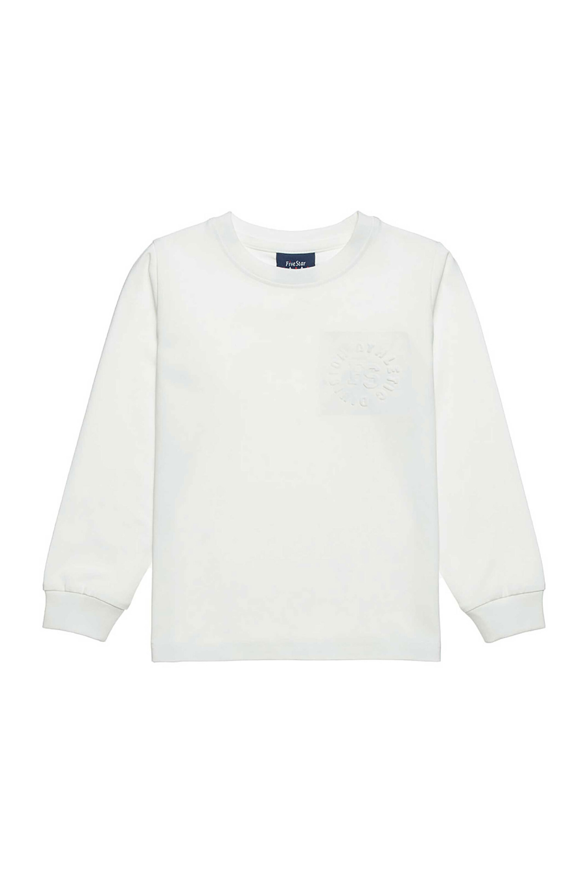 Alouette παιδική μπλούζα με ανάγλυφο σχέδιο "Five Star " (12 μηνών-5 ετών) - 00221638 Εκρού