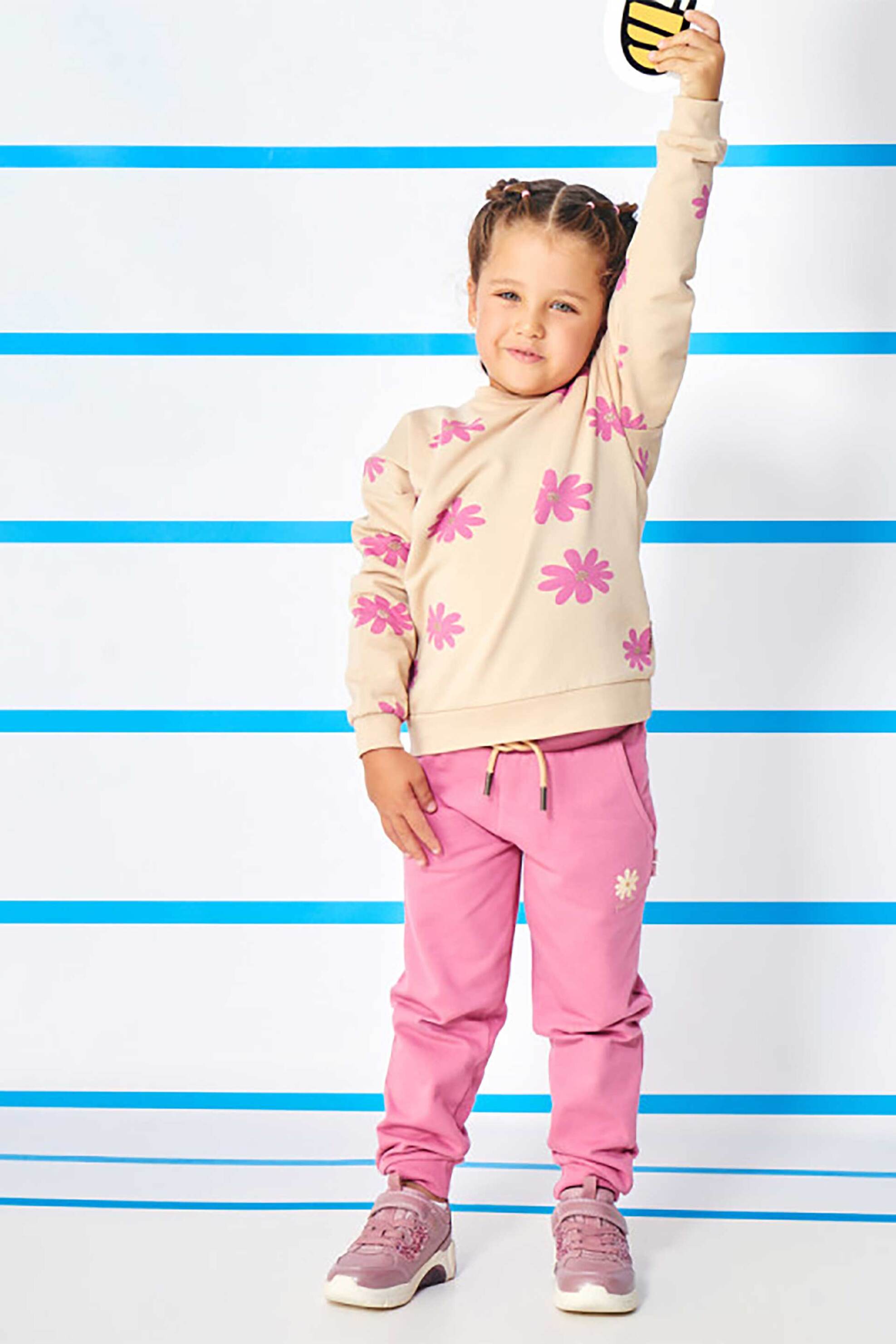 Alouette παιδικό σετ φόρμας "Five Star" (12 μηνών-5 ετών) - 00230848 Μπεζ