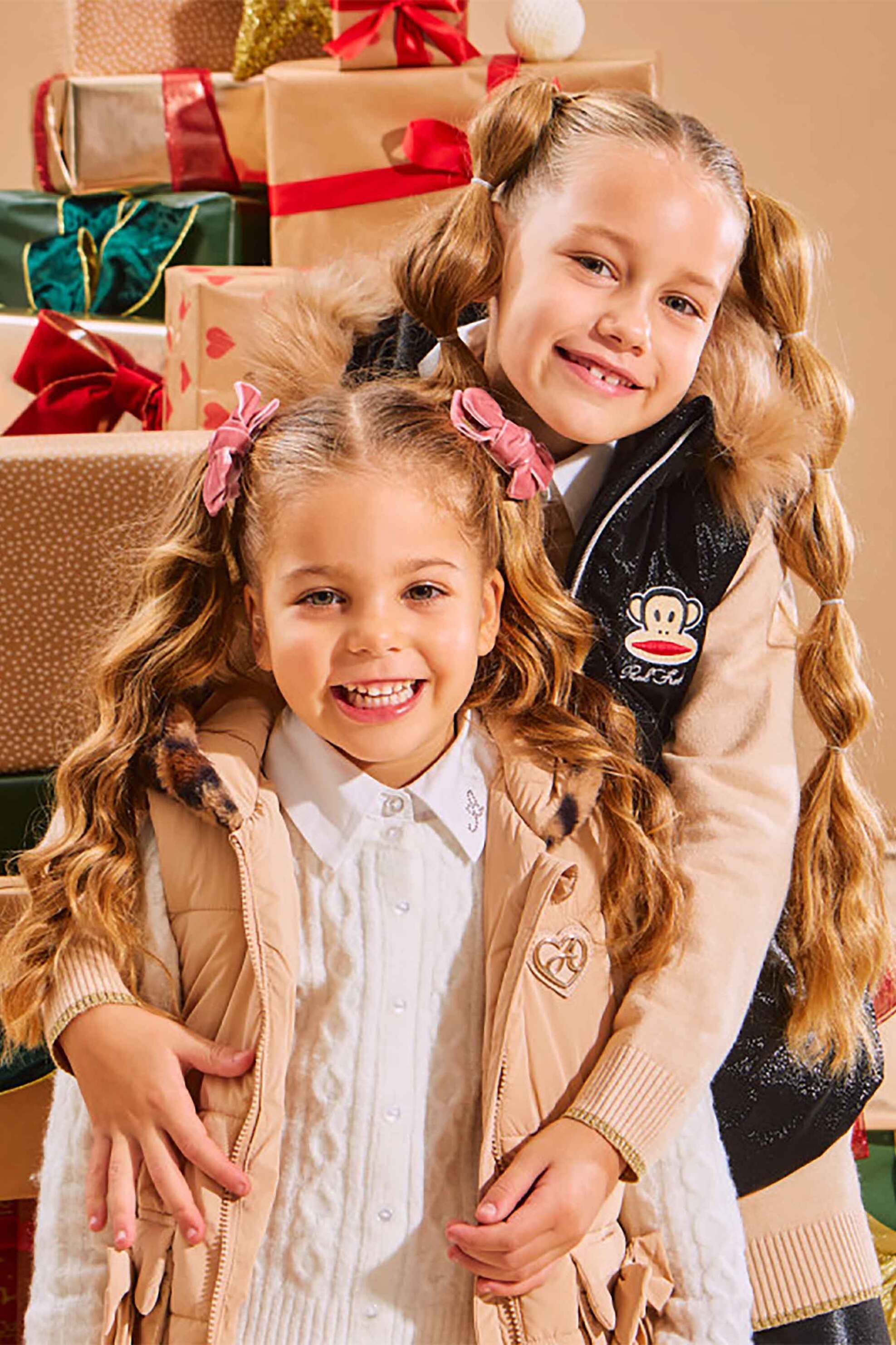 Alouette παιδικό πουλόβερ με διακοσμητικά κουμπιά (18 μηνών-5 ετών) - 00261263 Εκρού