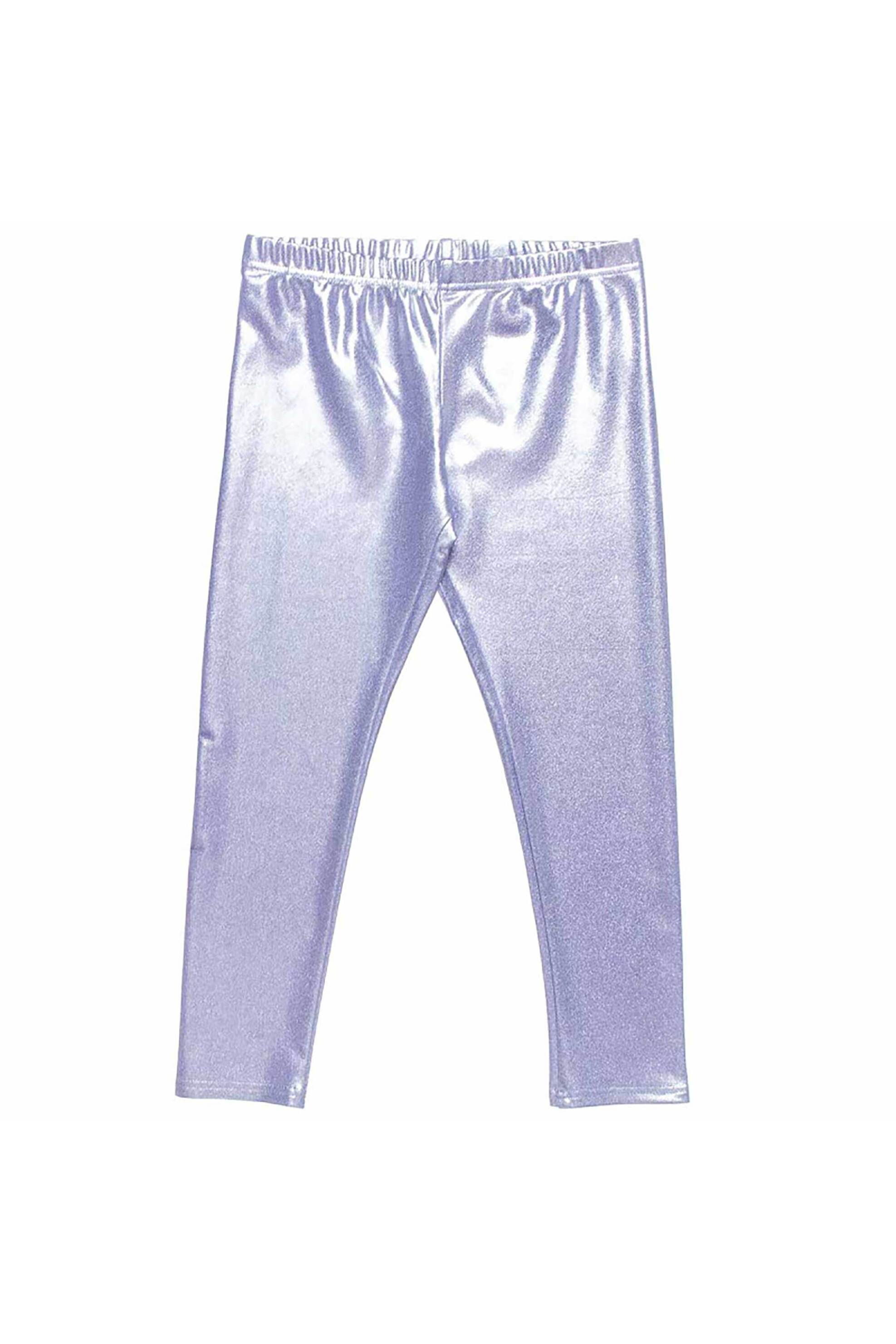 Alouette παιδικό κολάν με γυαλιστερό εφέ (6-12 ετών) - 00913599 Λιλά