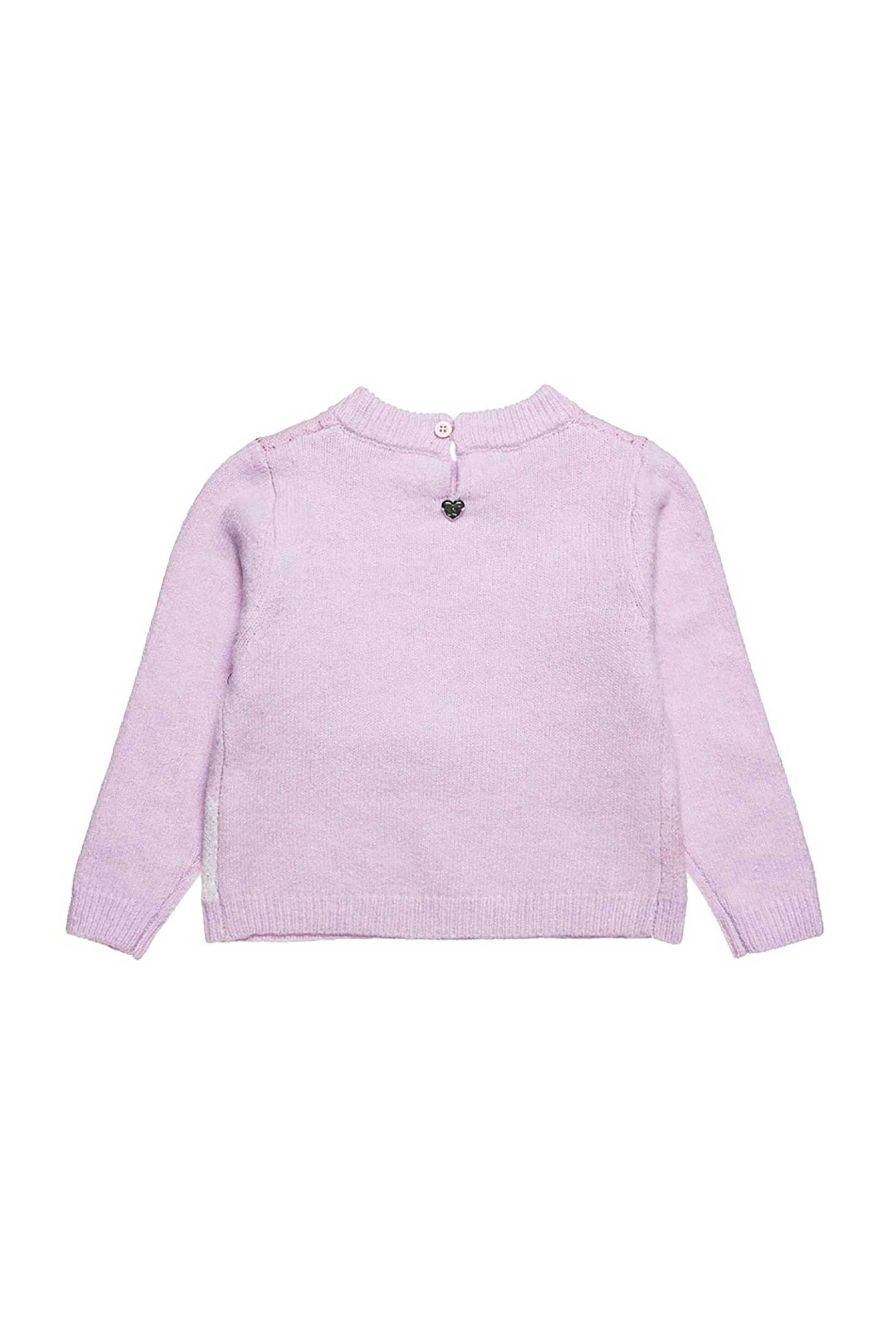 Alouette παιδικό πουλόβερ με πλεκτό σχέδιο (12 μηνών - 5 ετών) - 00221643 Ροζ φωτογραφία