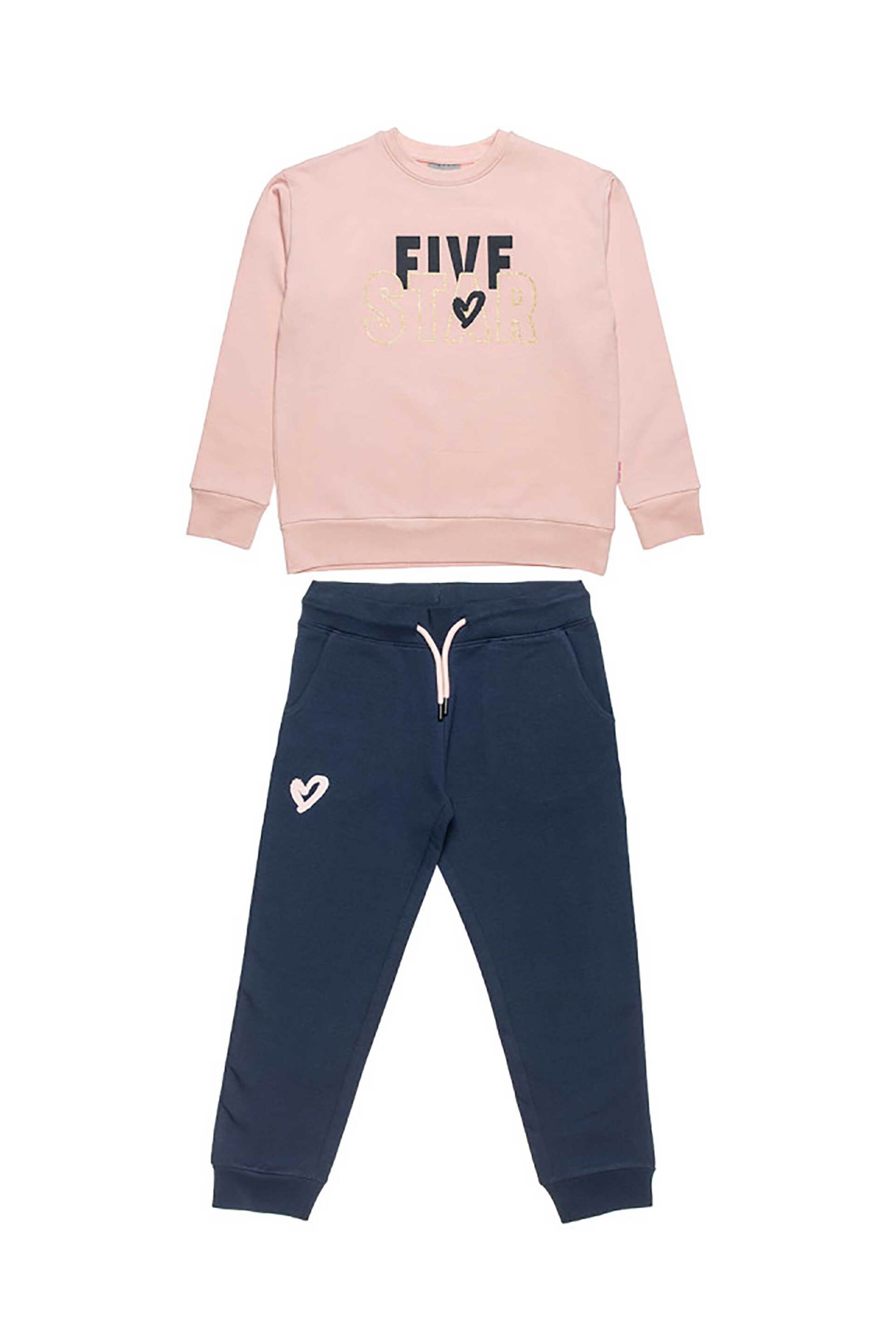 Alouette παιδικό σετ φόρμας "Five Star" (6-14 ετών) - 00930968 Ροζ