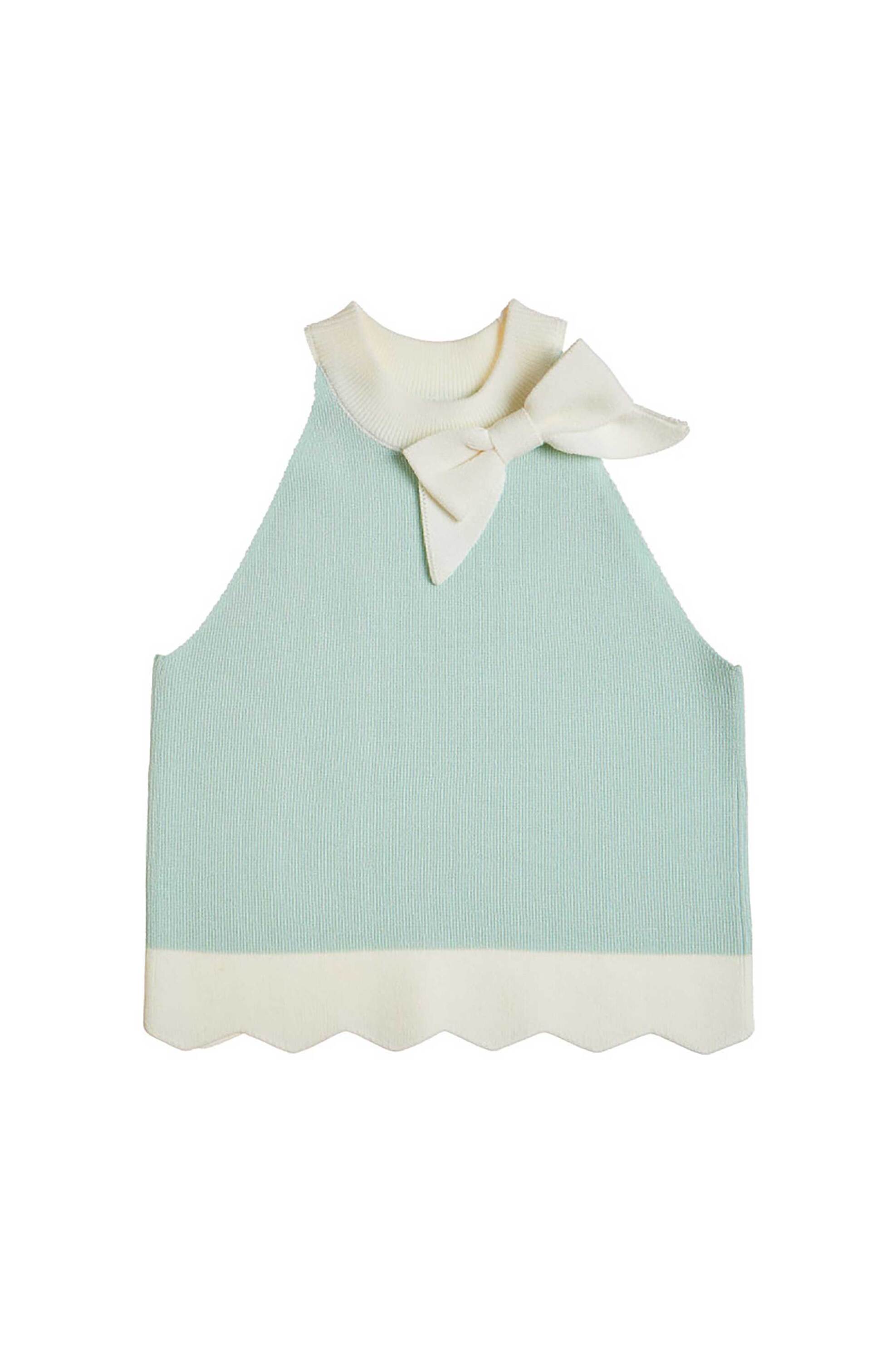 Alouette παιδική μπλούζα με φιόγκο (6-14 ετών) - 00953020 Βεραμάν