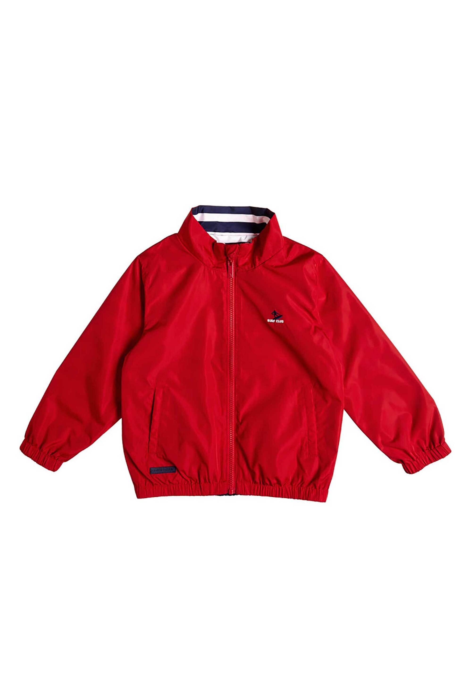 Alouette παιδικό μπουφάν διπλής όψης με κέντημα (6 μηνών-5 ετών) - 00261270 Κόκκινο