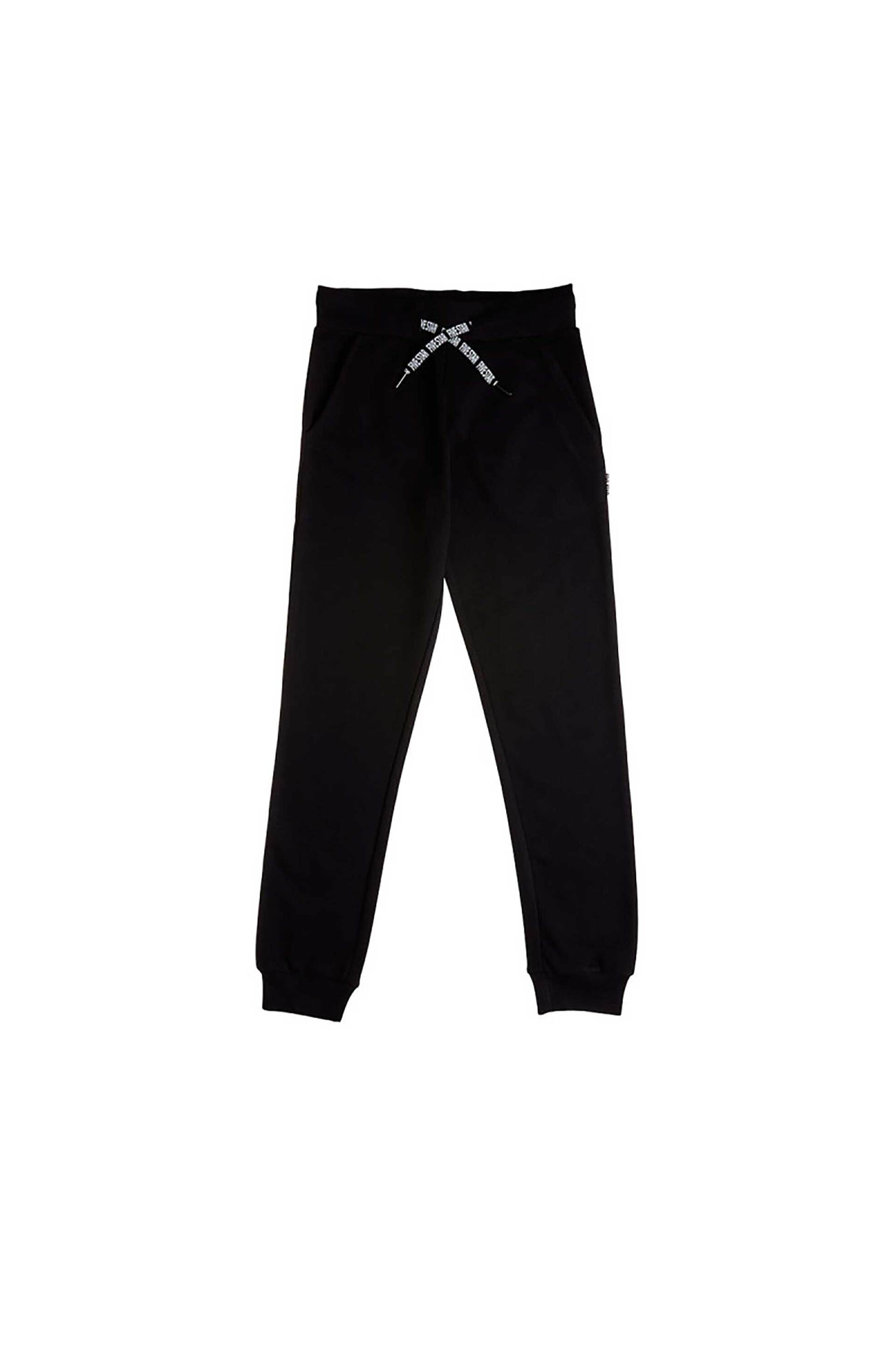 Alouette παιδικό παντελόνι φόρμας ελαφριάς αφής "Five Star" (6-16 ετών) - 00913629 Μαύρο