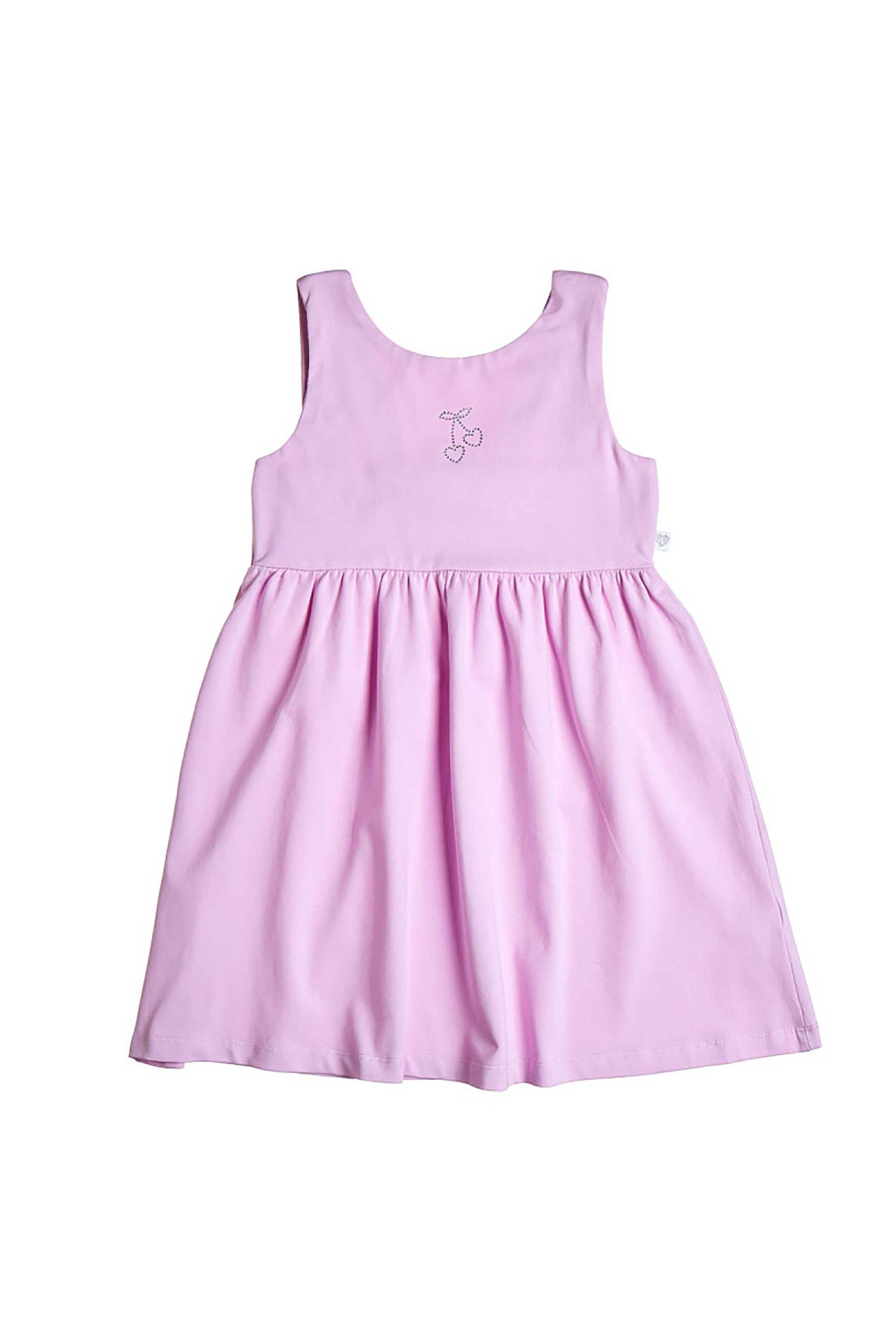 Alouette παιδικό φόρεμα με στρας (12 μηνών-5 ετών) - 00241731 Λιλά