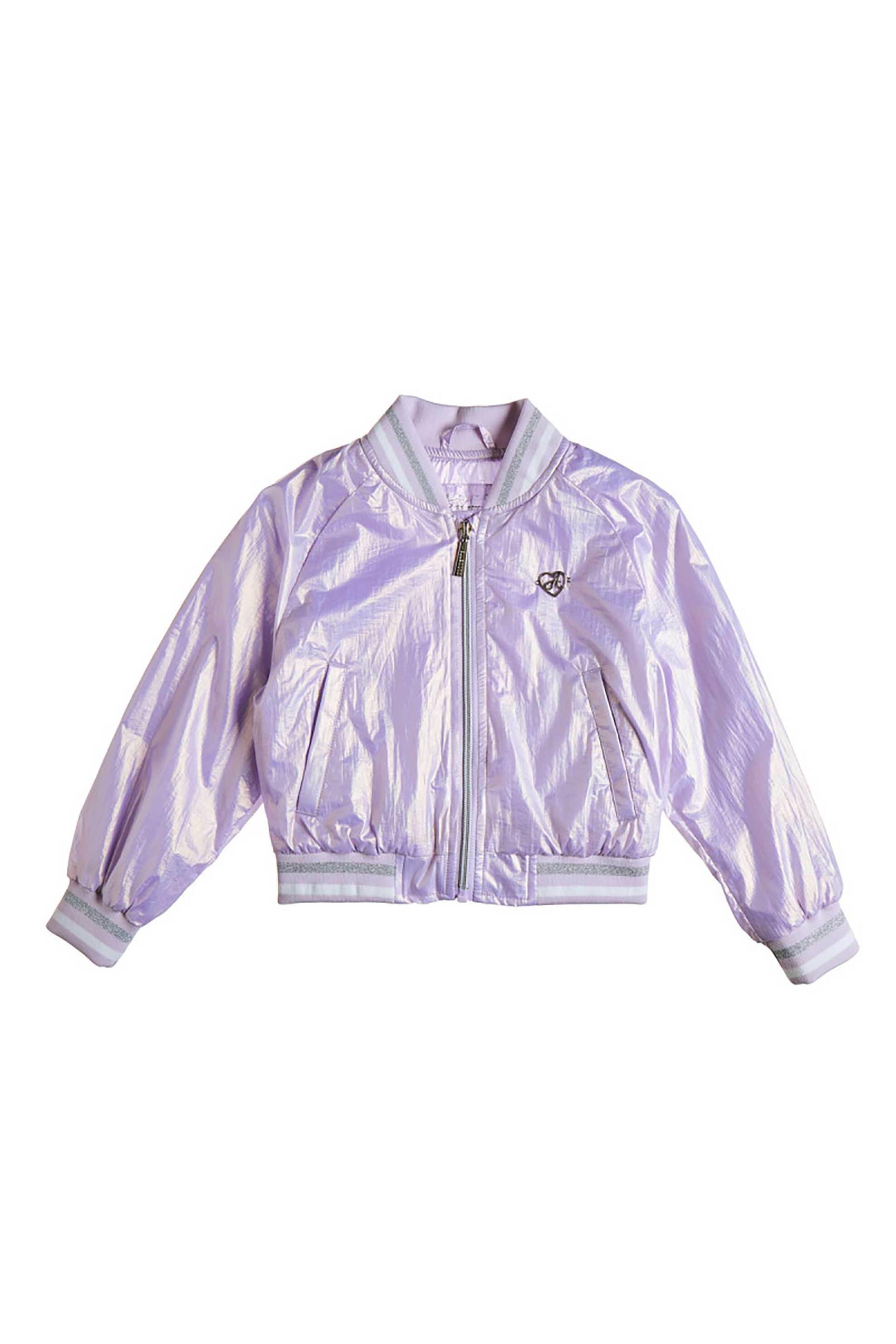 Alouette παιδικό μπουφάν με foil υφή και patch (12 μηνών-5 ετών) - 00261267 Μπεζ