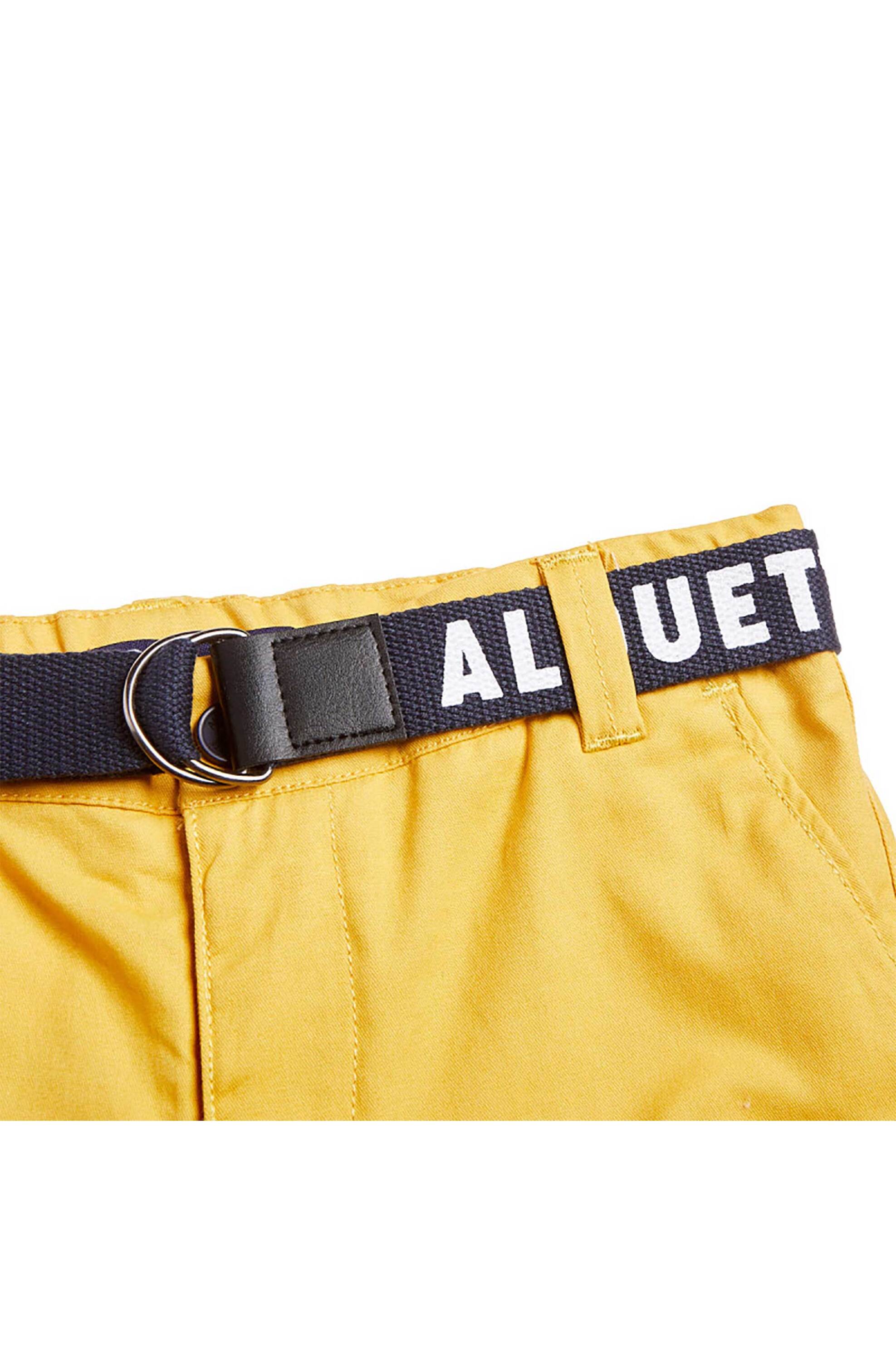Alouette παιδική βερμούδα chino με ζώνη (12 μηνών-5 ετών) - 00212442 Μουσταρδί φωτογραφία