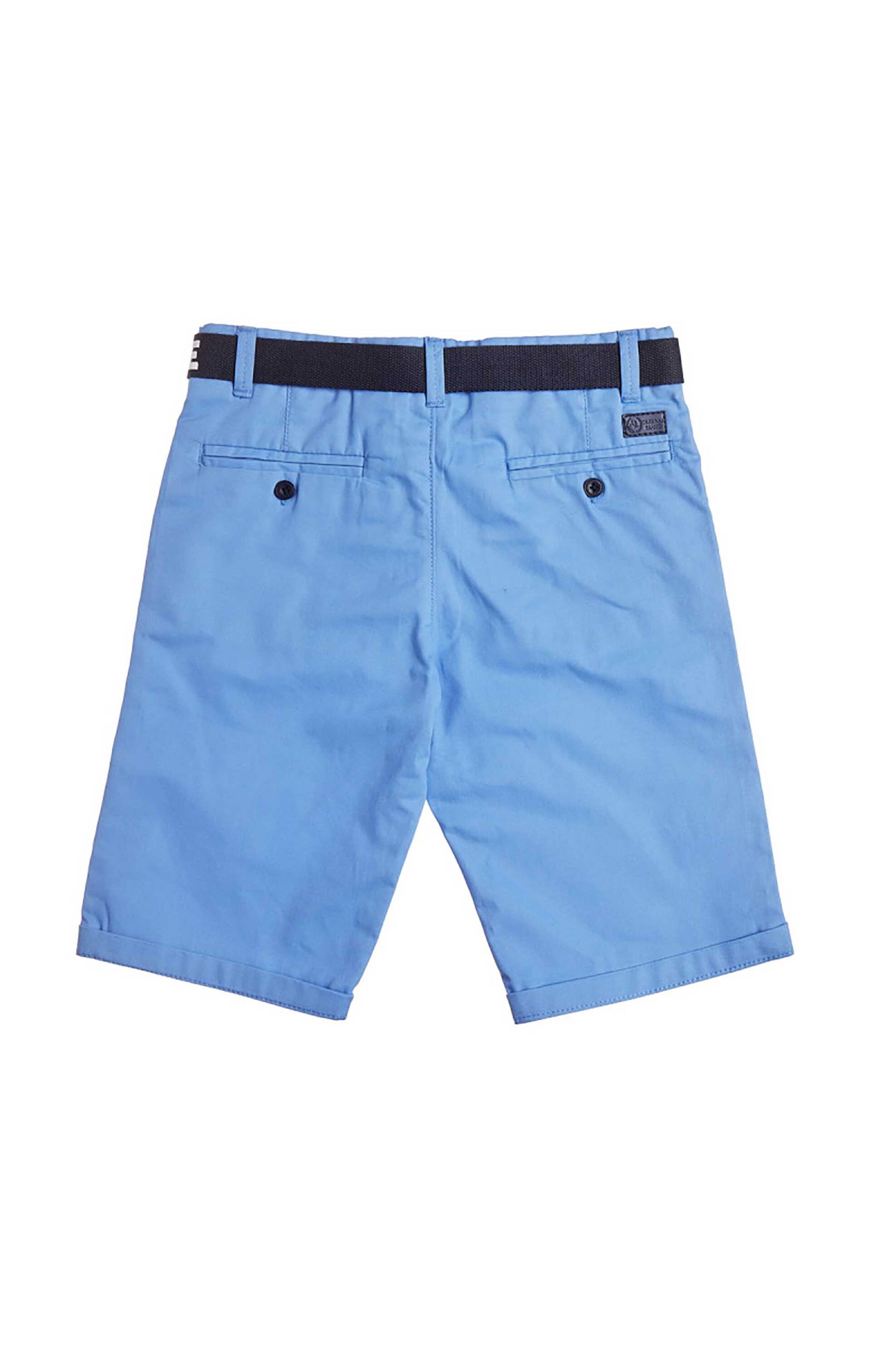 Alouette παιδική βερμούδα chino με ζώνη (12 μηνών-5 ετών) - 00212443 Μπλε φωτογραφία