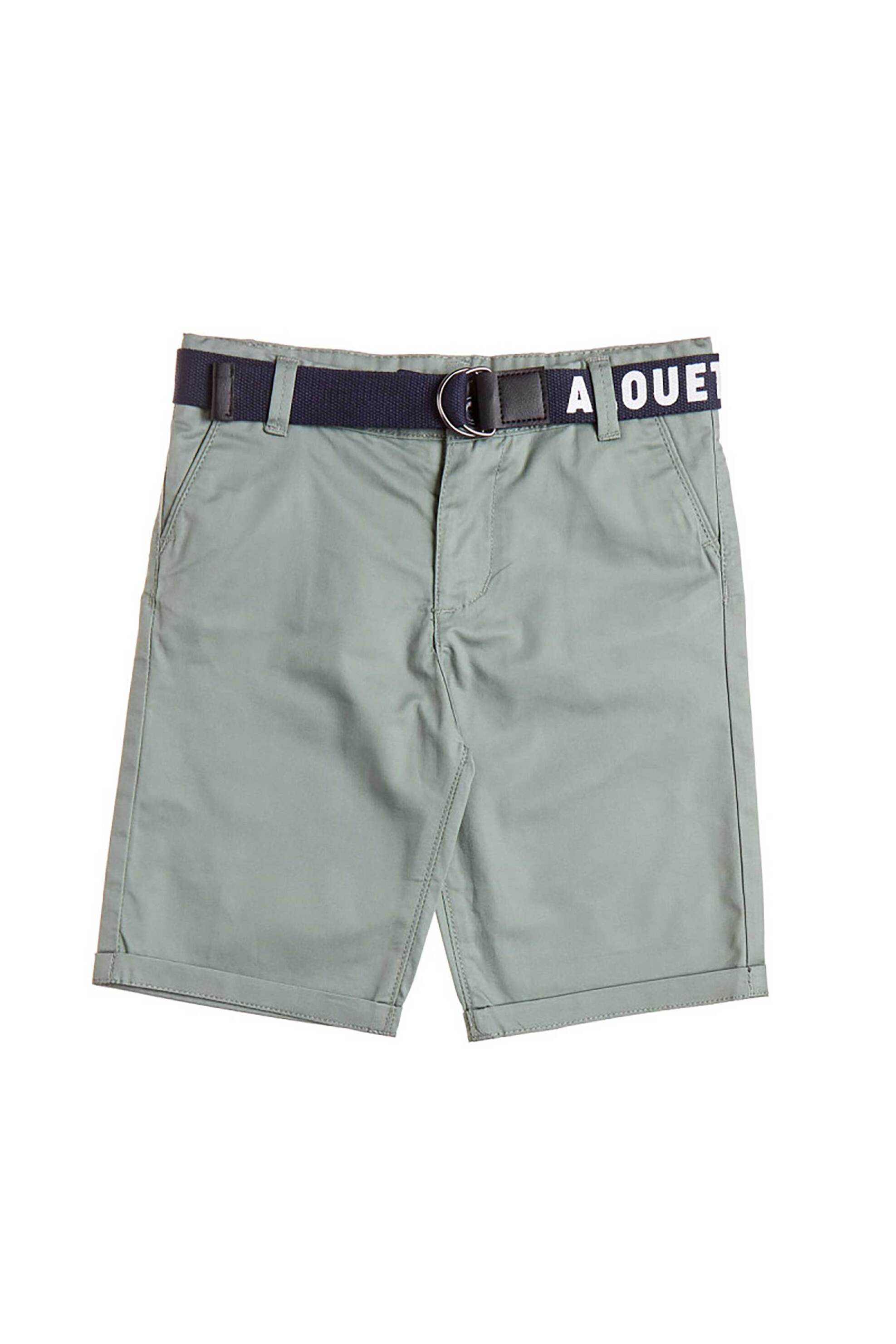 Alouette παιδική βερμούδα chino με ζώνη (6-16 ετών) - 00913639 Λαδί
