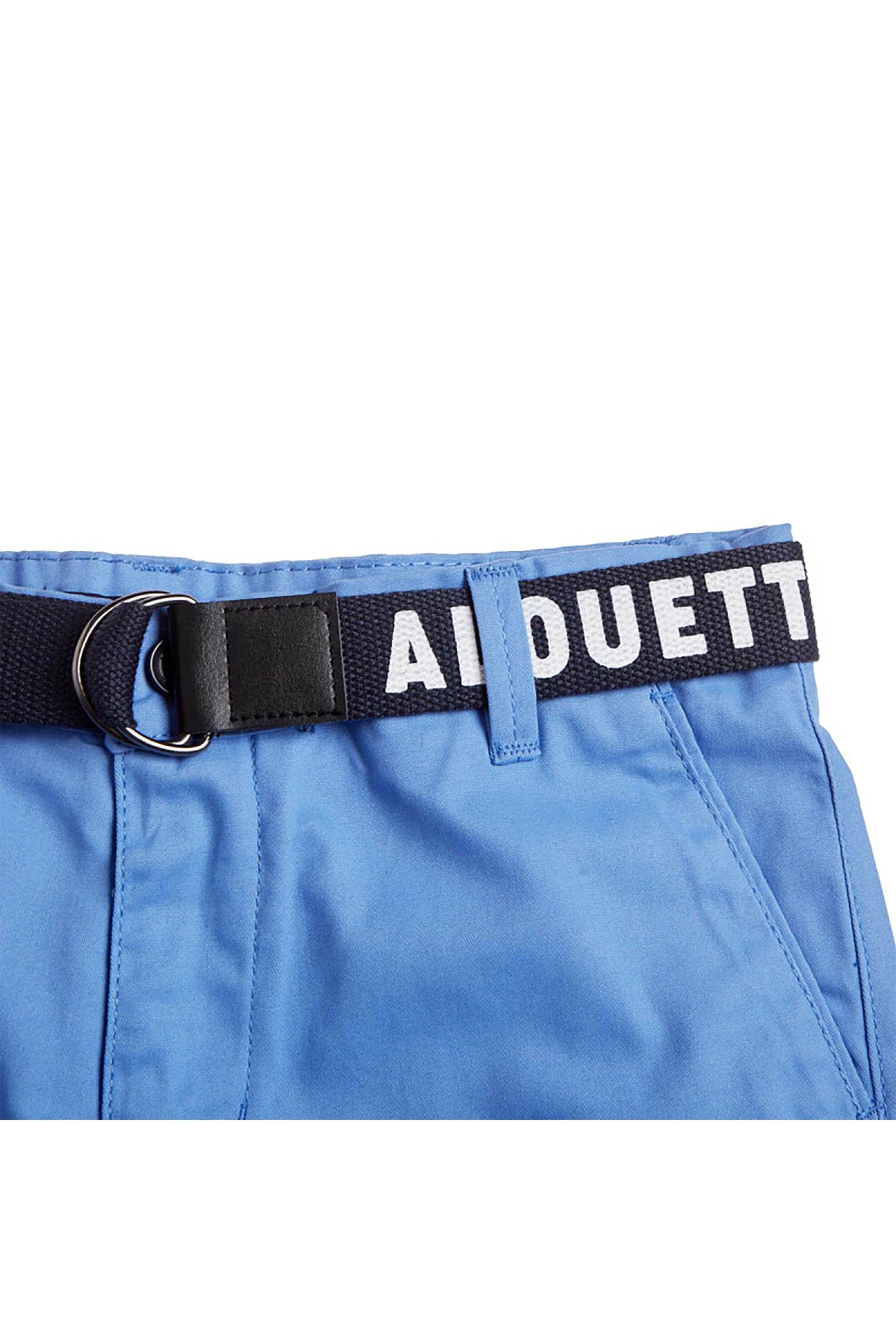 Alouette παιδική βερμούδα chino με ζώνη (6-16 ετών) - 00913642 Μπλε φωτογραφία