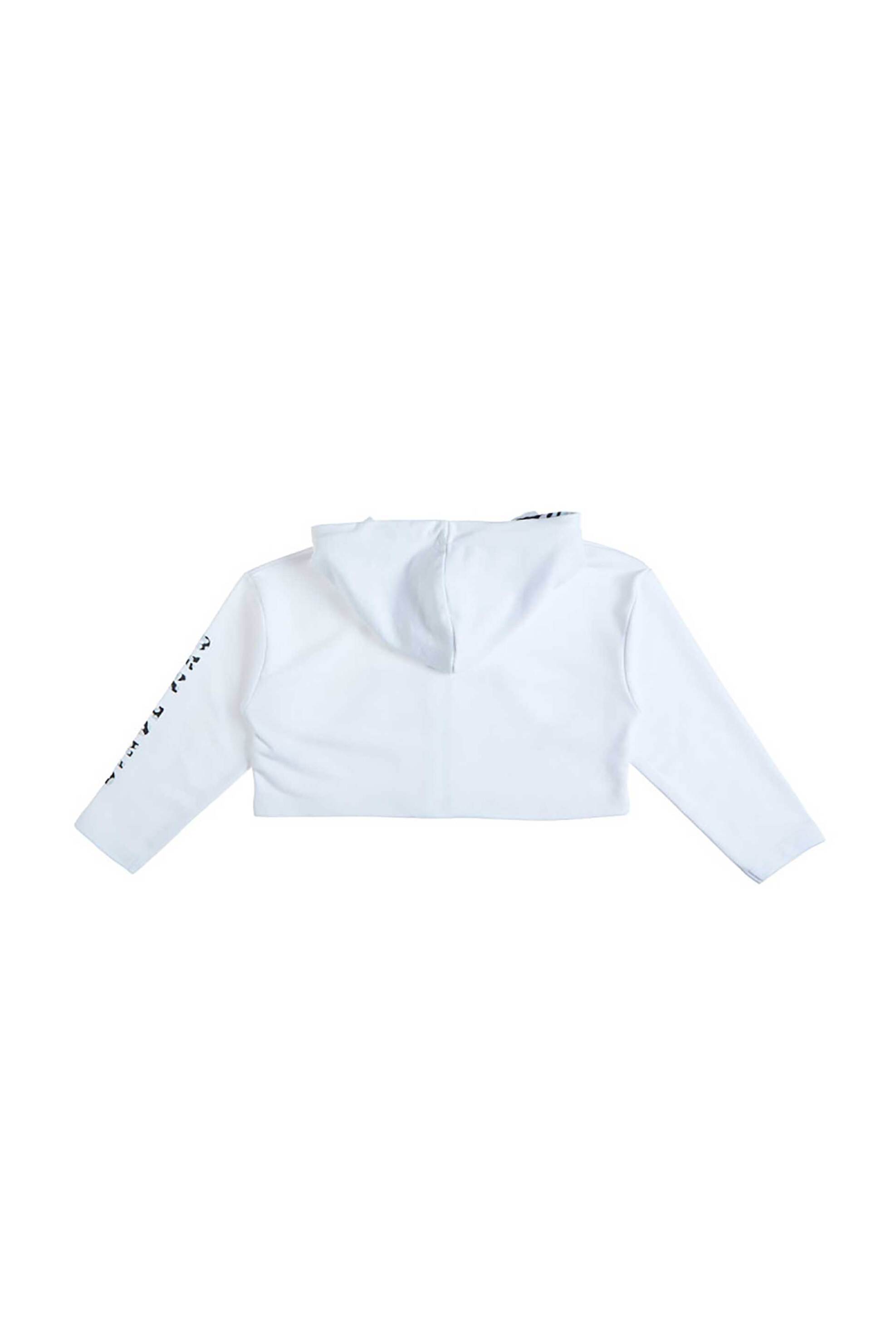 Alouette Παιδική Ζακέτα Cropped Gym Tonic (6-14 Ετών) - 00961701 Λευκό