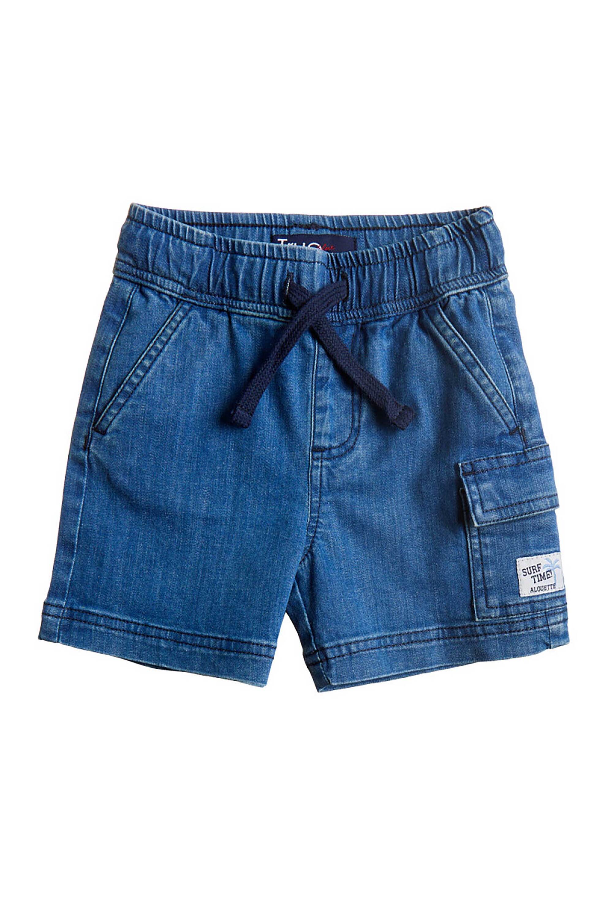 Alouette παιδική denim βερμούδα "True Blue" (12 μηνών-5 ετών) - 00212444 Μπλε Σκούρο