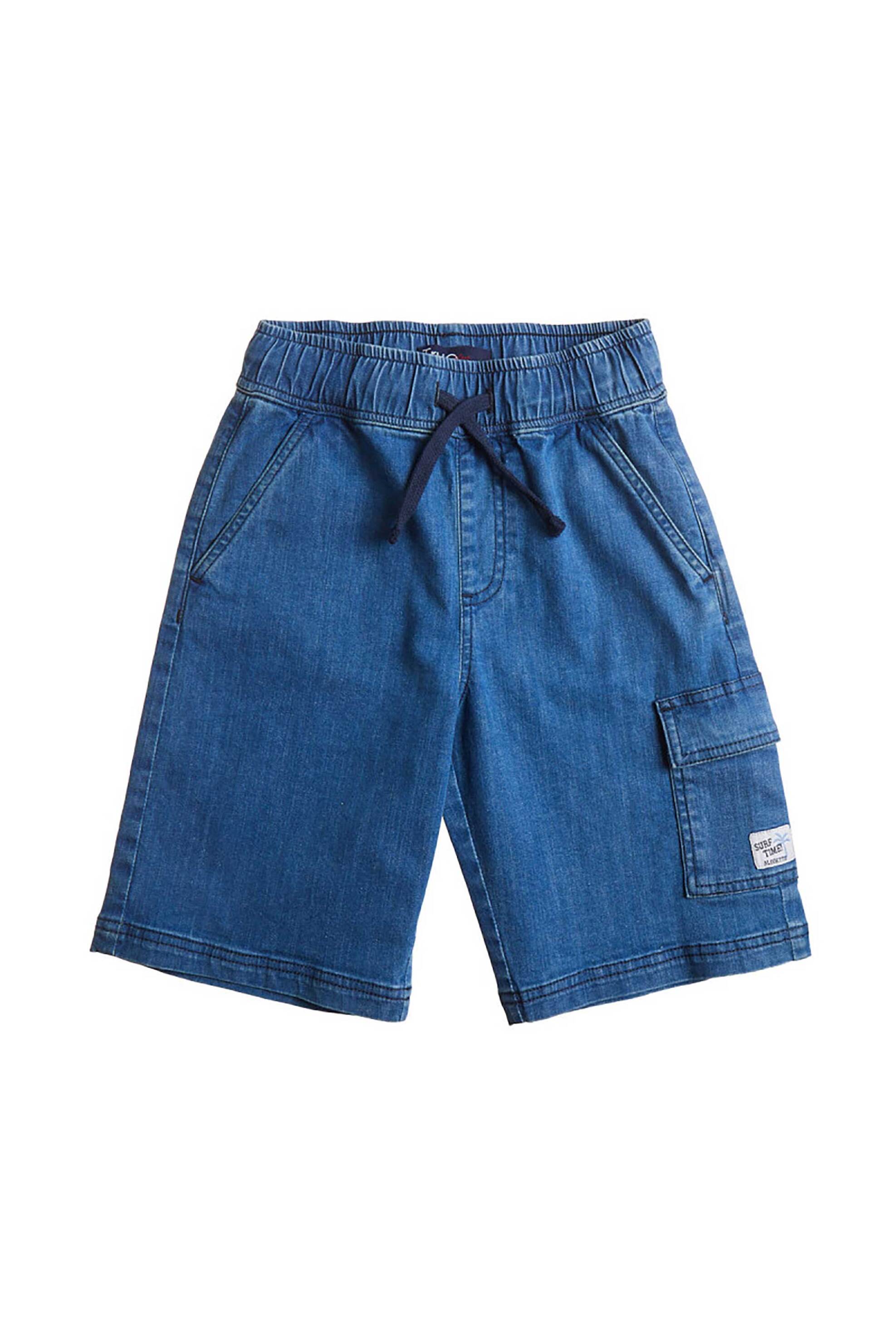 Alouette παιδική denim βερμούδα "True Blue" (6-14 ετών) - 00913643 Μπλε Σκούρο