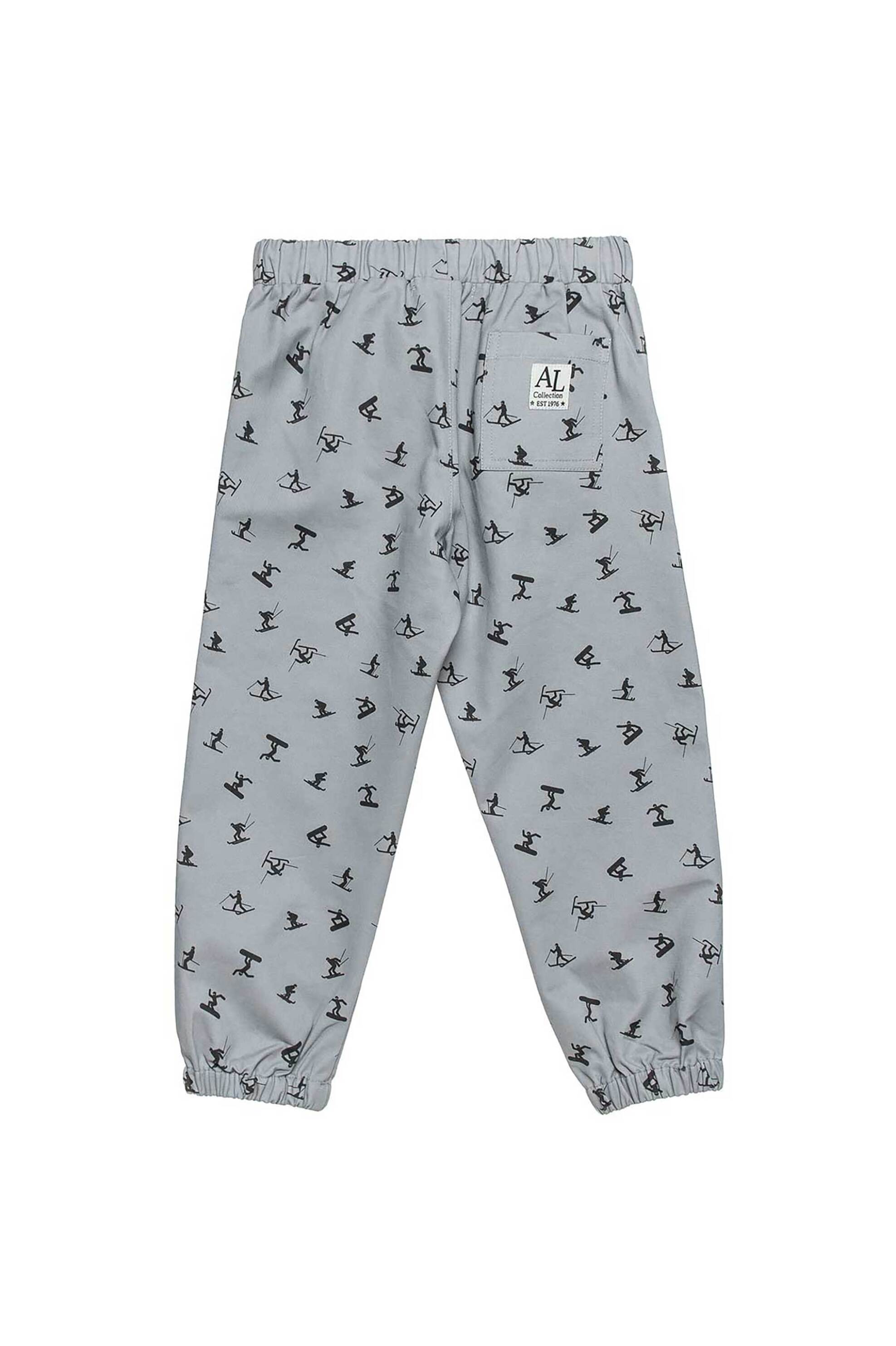 Alouette Παιδικό Παντελόνι με Λάστιχο Στη Μέση (12 Μηνών-5 Ετών) - 00212398 Γκρι
