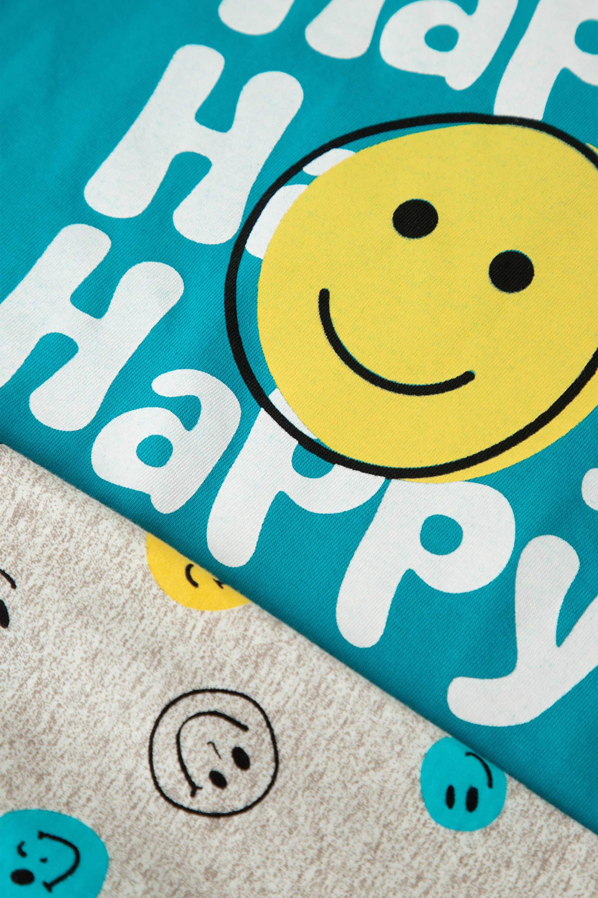 Minerva βρεφική πιτζάμα για αγόρια "Happy Smiles" - 90-62344-002-810 Πετρόλ φωτογραφία