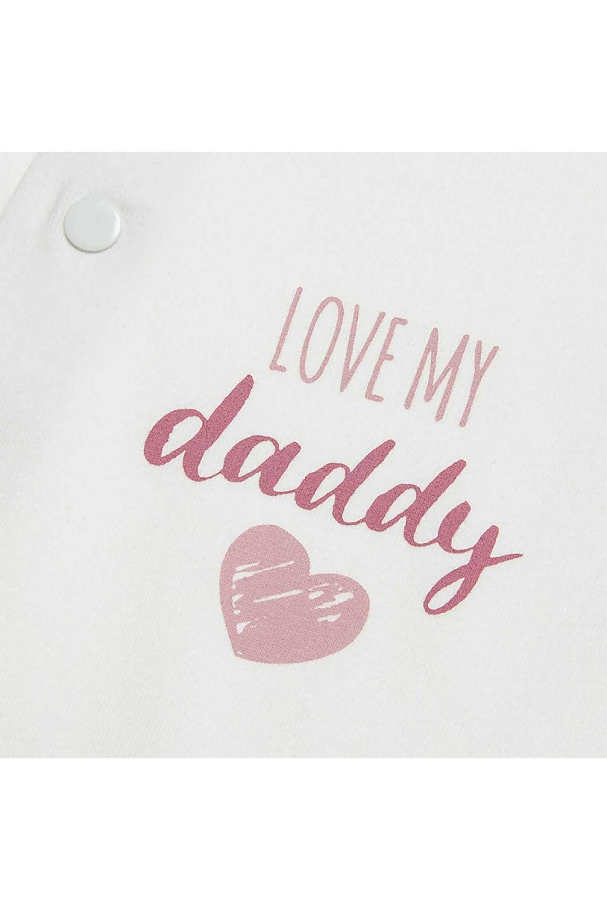 Alouette βρεφικό φορμάκι με print "Tender Comforts" (1 - 12 μηνών) - 00481289 Εκρού φωτογραφία