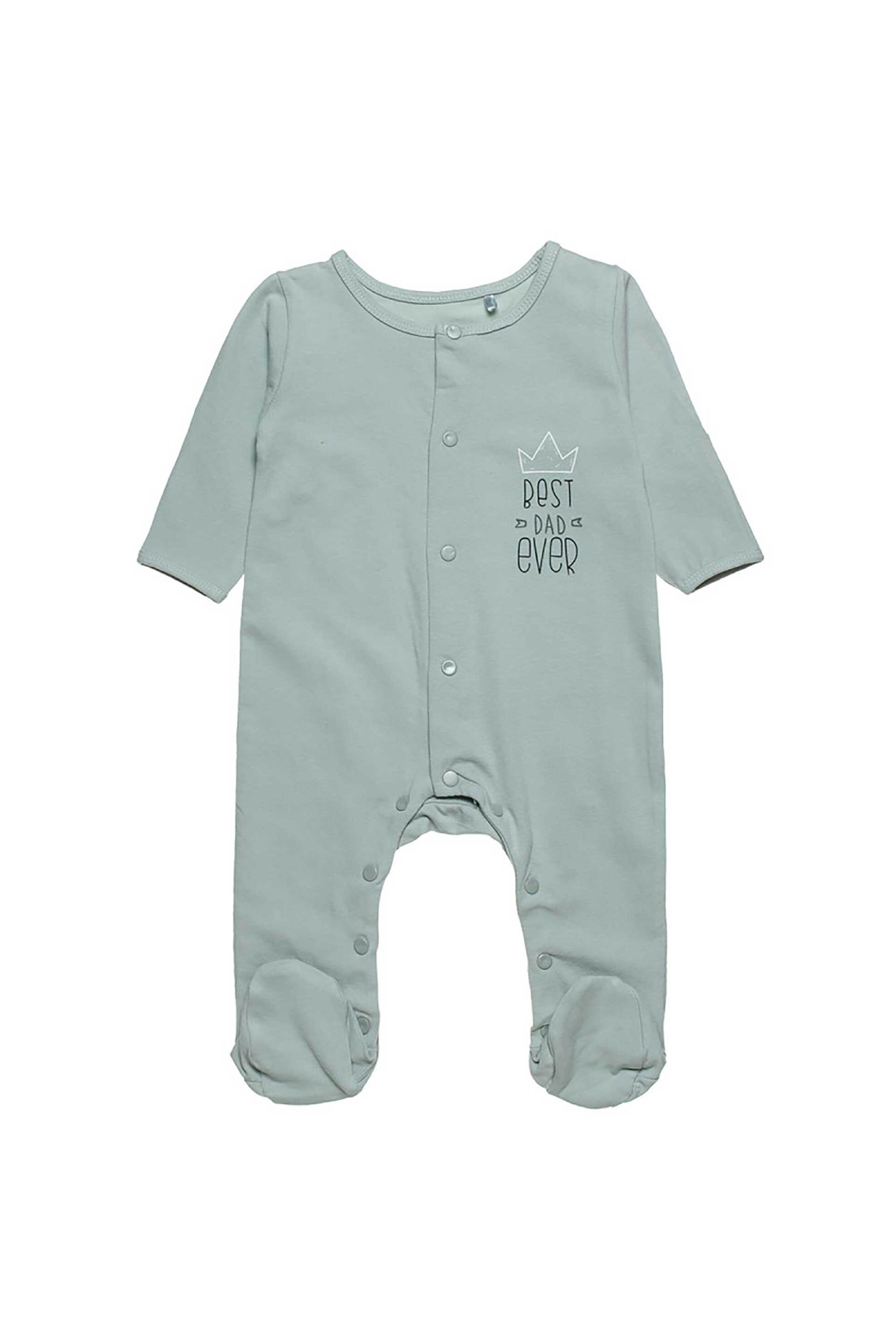 ALOUETTE Alouette βρεφικό φορμάκι με print "Tender Comforts" (1 - 12 μηνών) - 00481291 Σιελ