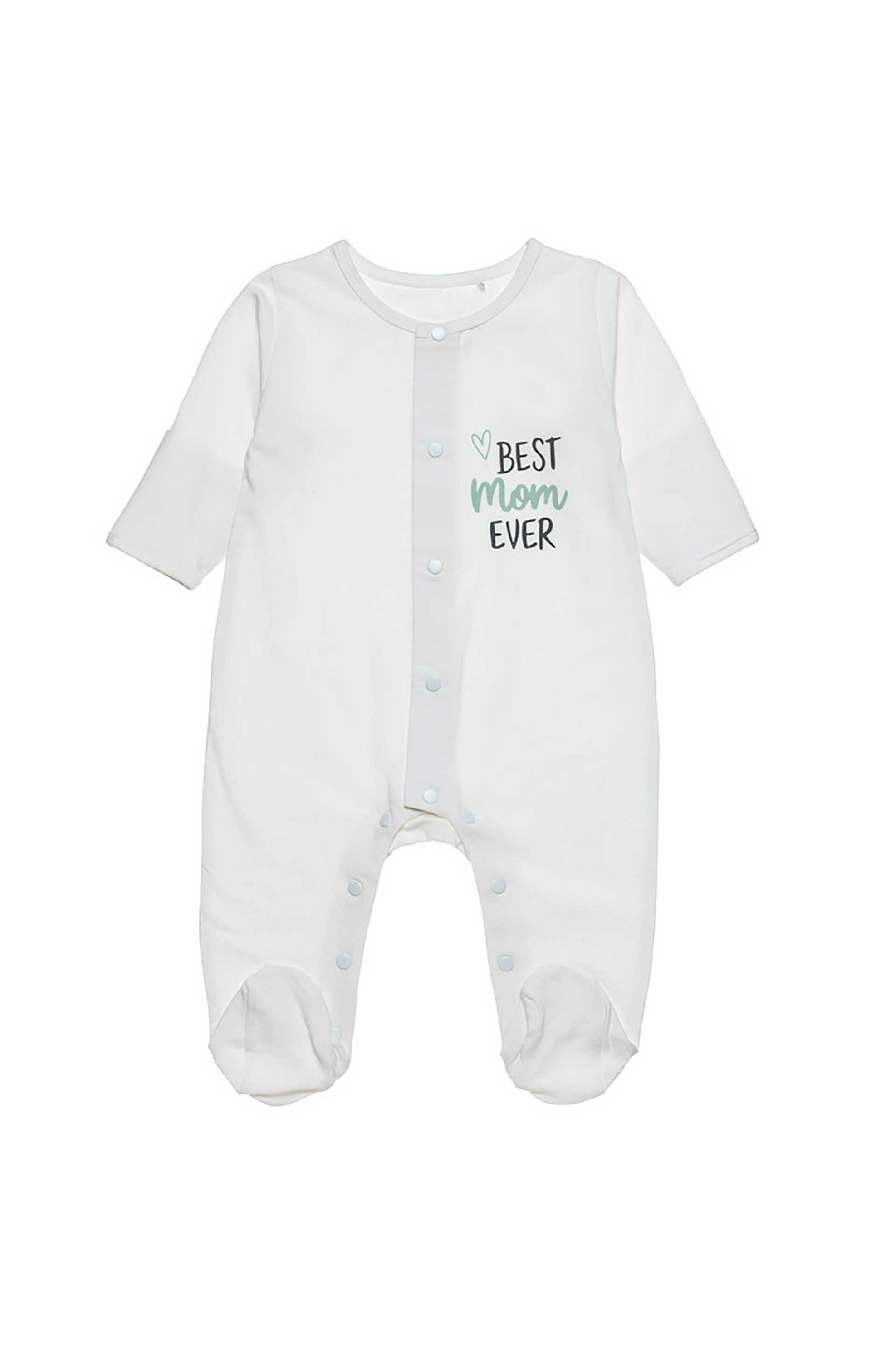 ALOUETTE Alouette βρεφικό φορμάκι με print "Tender Comforts" (1 - 12 μηνών) - 00481292 Εκρού