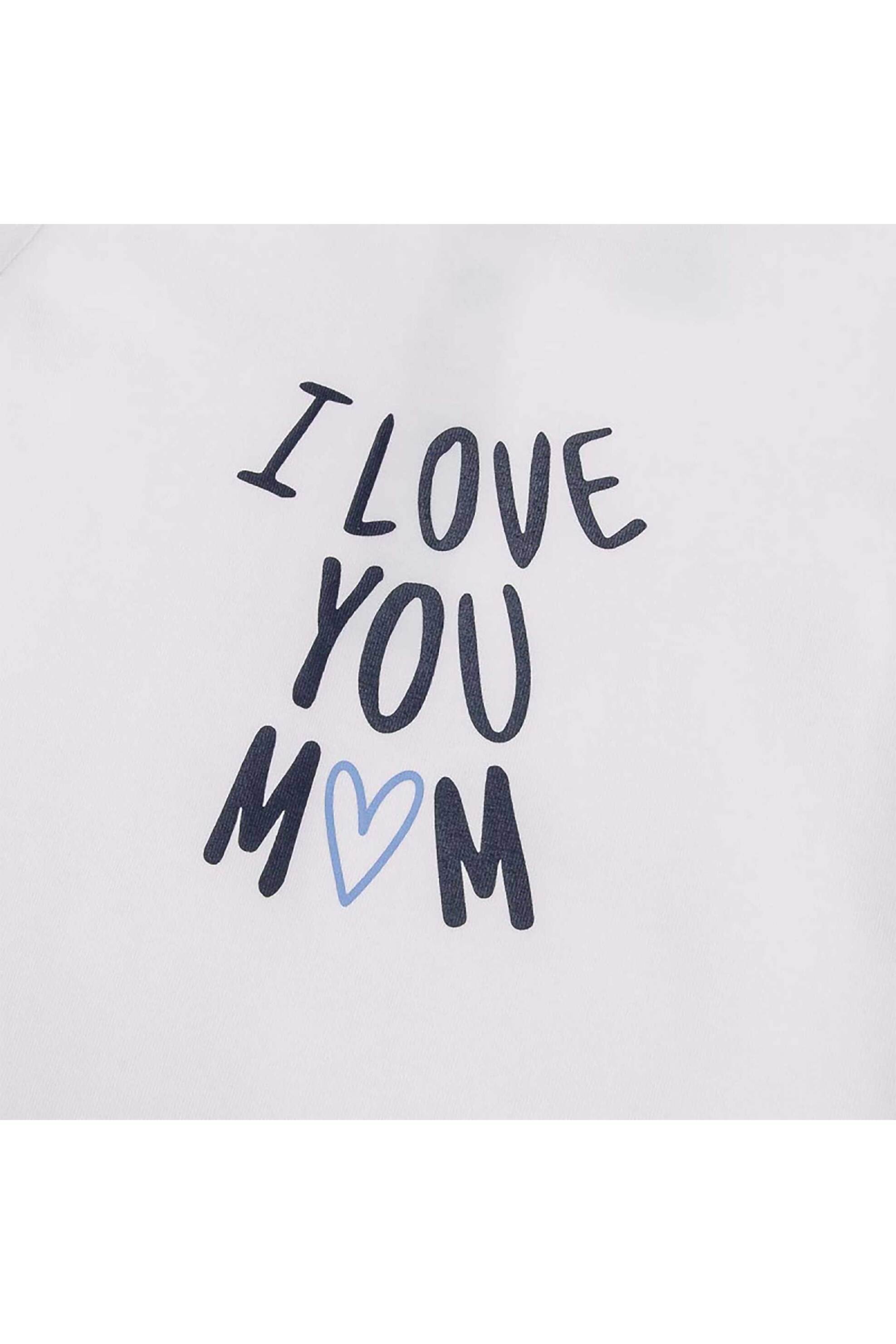 Alouette βρεφικό φορμάκι με print "Tender Comforts" (1 - 12 μηνών) - 00481318 Λευκό φωτογραφία