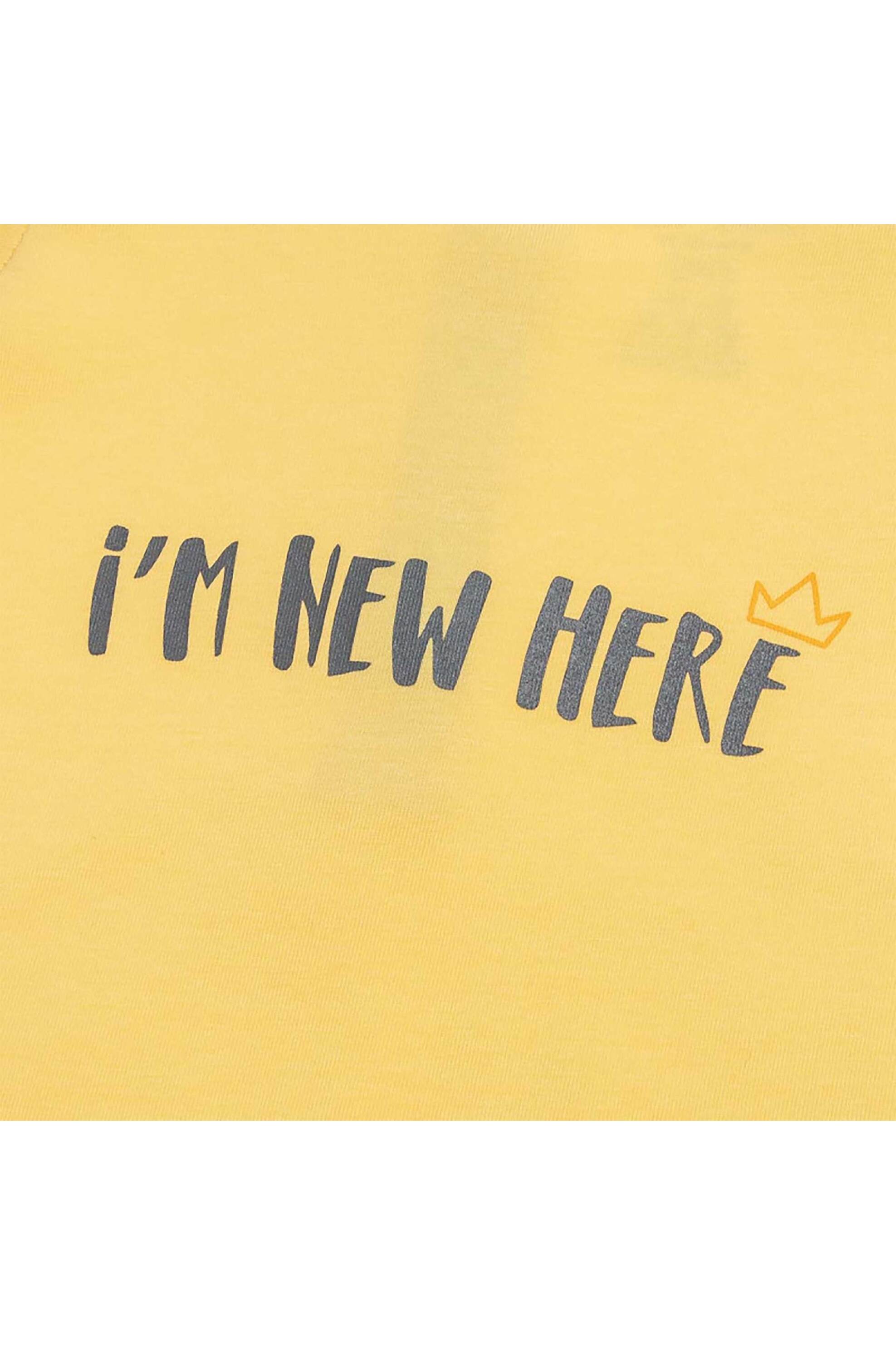 Alouette βρεφικό φορμάκι με print "Tender Comforts" (1 - 12 μηνών) - 00481320 Κίτρινο φωτογραφία