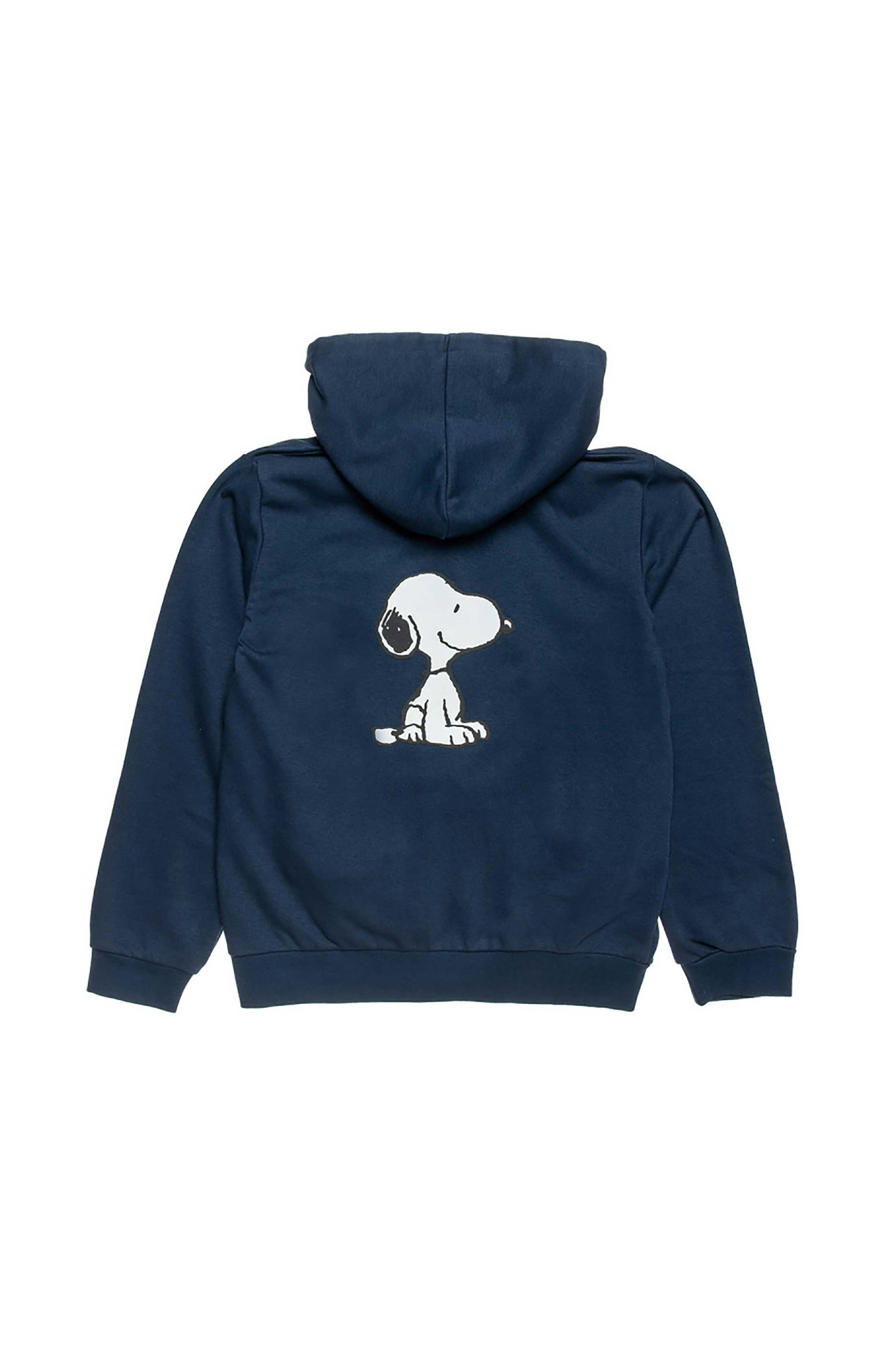Alouette παιδική ζακέτα με κουκούλα και ανάγλυφο σχέδιο "Snoopy" (6 - 14 ετών) - 00160364 Μπλε φωτογραφία