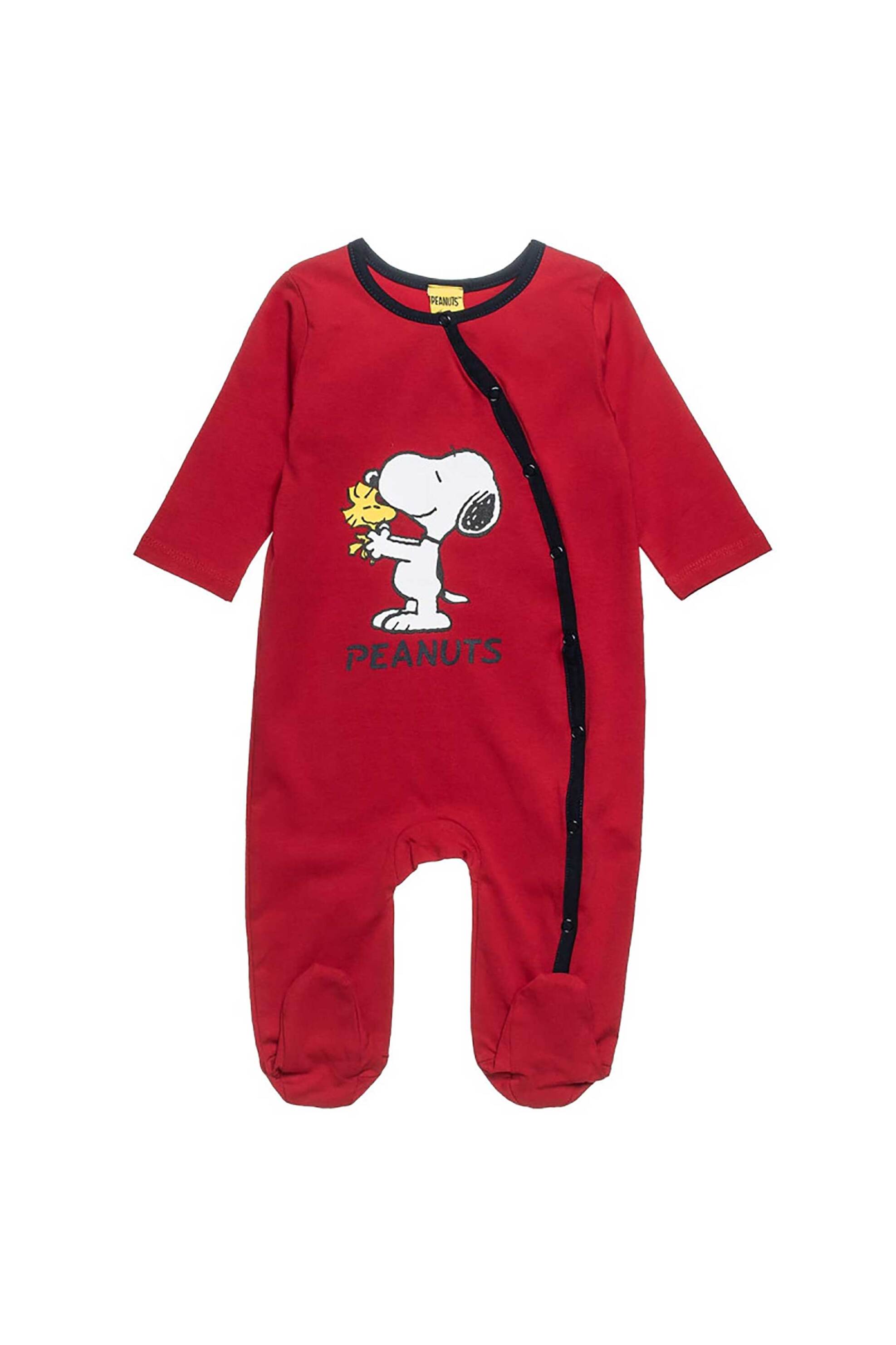 ALOUETTE Alouette βρεφικό φορμάκι με print "Snoopy" (1 - 12 μηνών) - 00580945 Κόκκινο