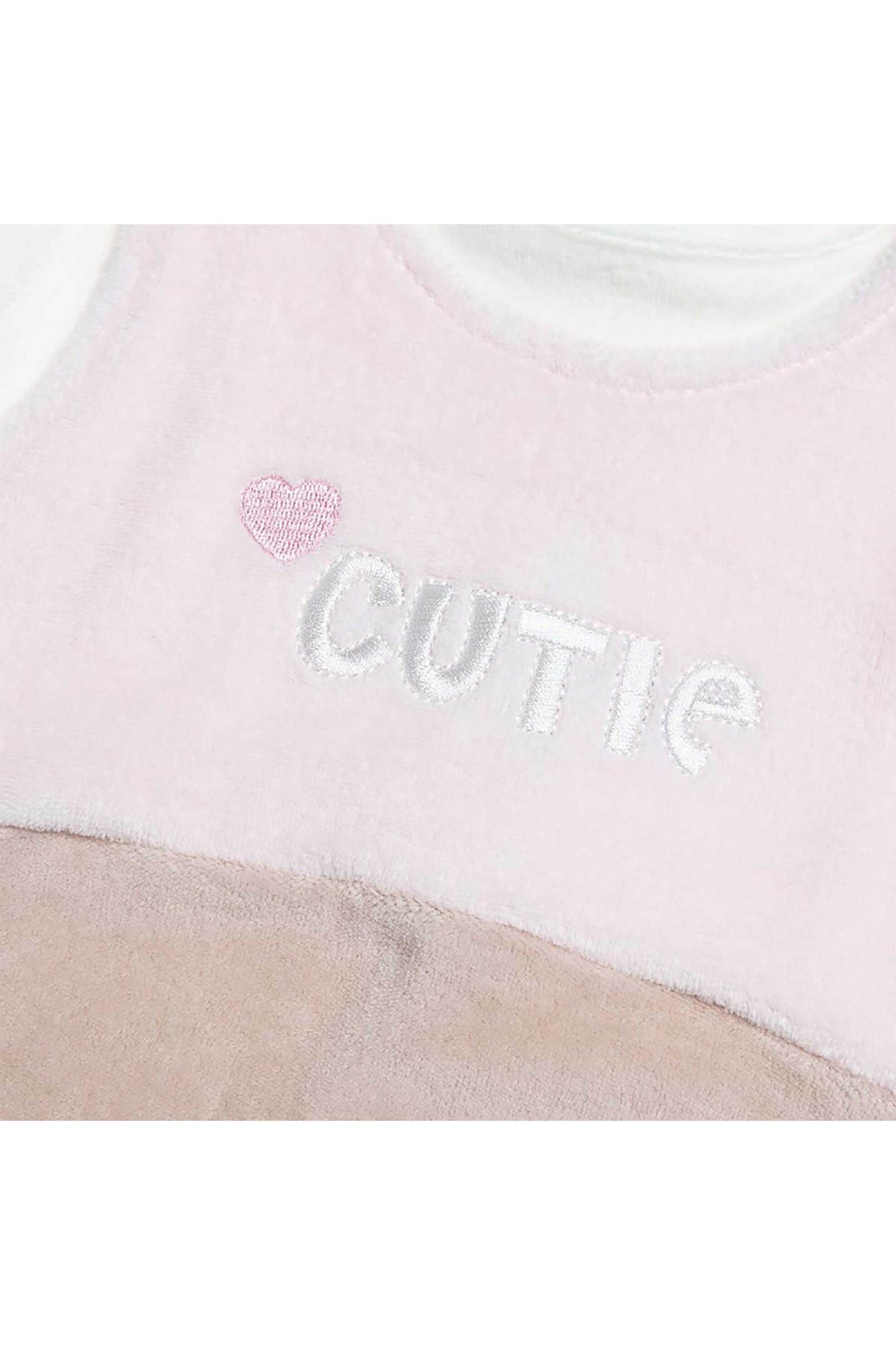 Alouette βρεφικό φορμάκι με κεντήματα "Tender Comforts" (1 - 12 μηνών) - 00481348 Μπεζ φωτογραφία