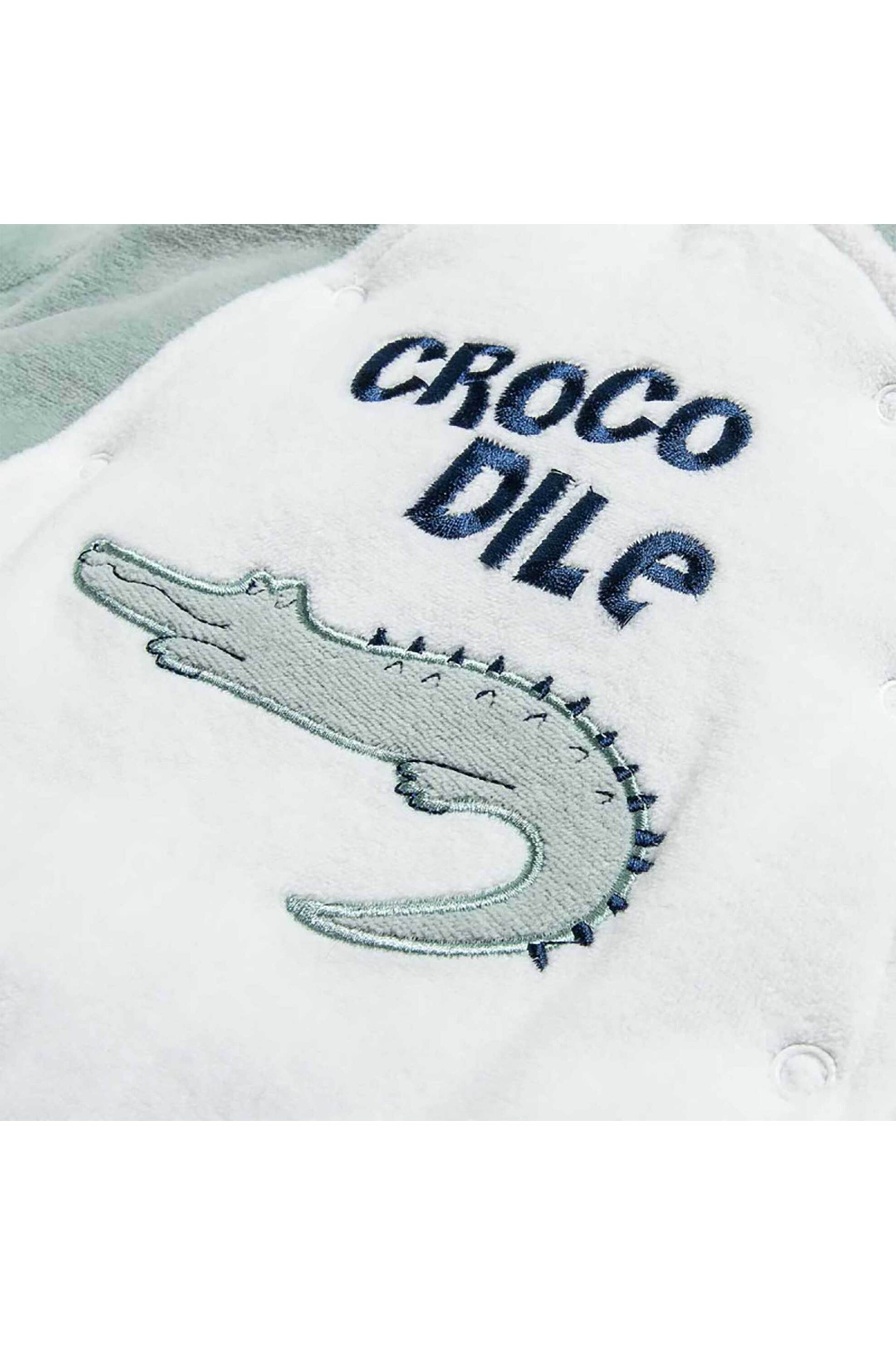 Alouette βρεφικό φορμάκι εξόδου με κεντήματα και κουκούλα (1 - 12 μηνών) - 00481350 Σιελ φωτογραφία