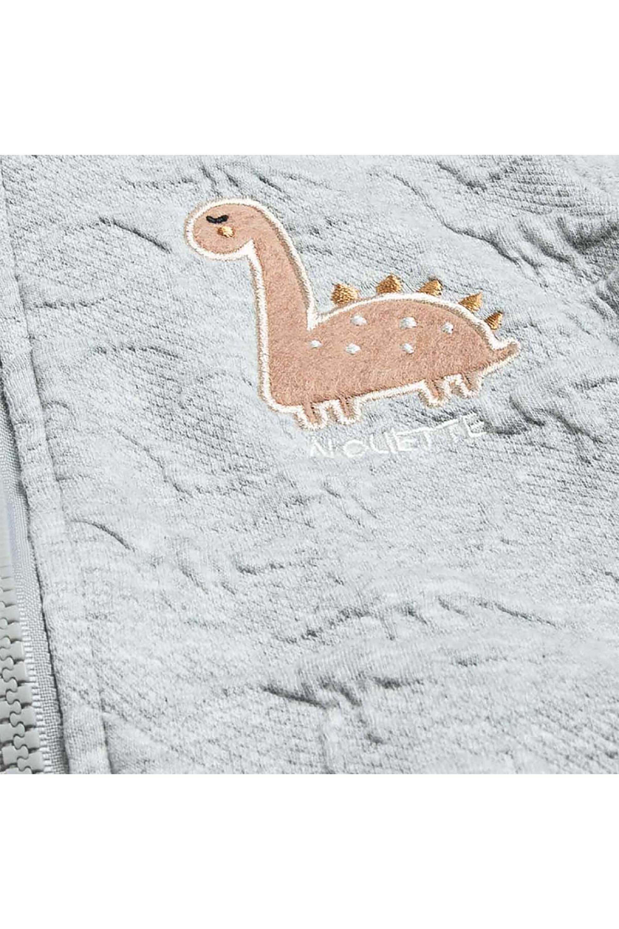 Alouette βρεφικό σετ ζακέτα φούτερ και παντελόνι ''Tender Comforts'' (3-18 μηνών) - 00470932 Γκρι φωτογραφία