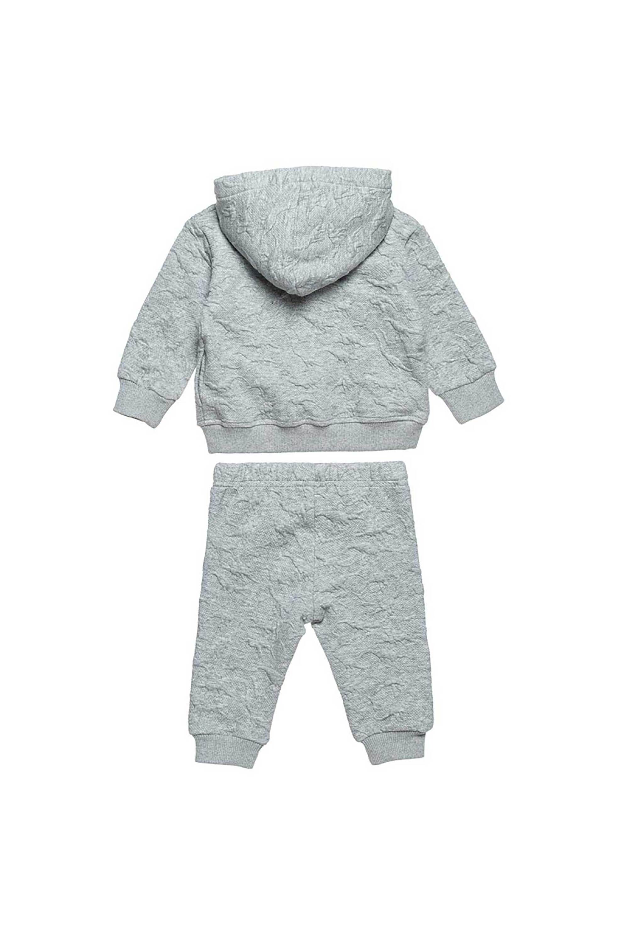 Alouette βρεφικό σετ ζακέτα φούτερ και παντελόνι ''Tender Comforts'' (3-18 μηνών) - 00470932 Γκρι φωτογραφία