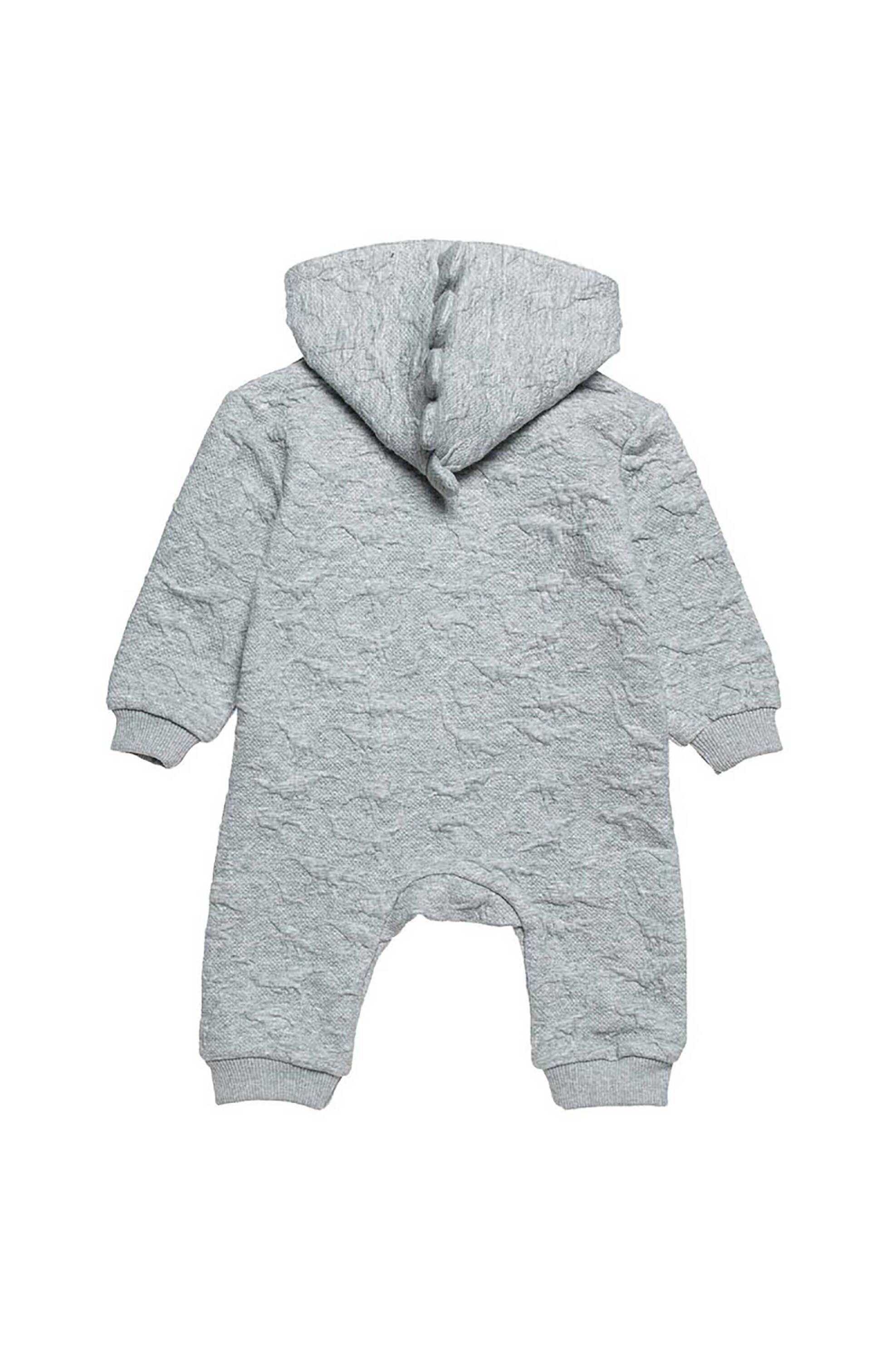 Alouette βρεφικό φορμάκι φούτερ με κεντήματα "Tender Comforts" (1 - 12 μηνών) - 00481358 Γκρι φωτογραφία