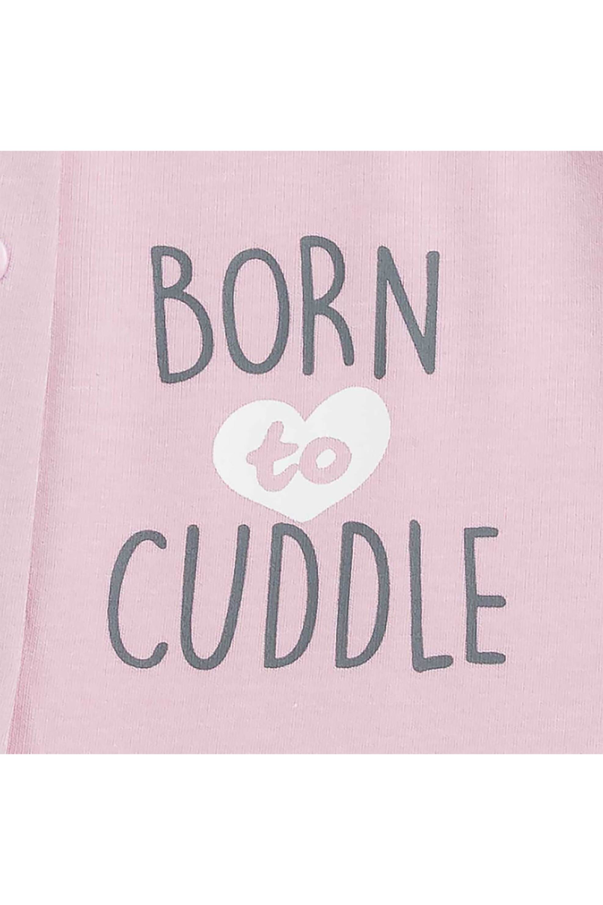 Alouette βρεφικό φορμάκι με print "Tender Comforts" (1 - 12 μηνών) - 00481341 Λιλά φωτογραφία