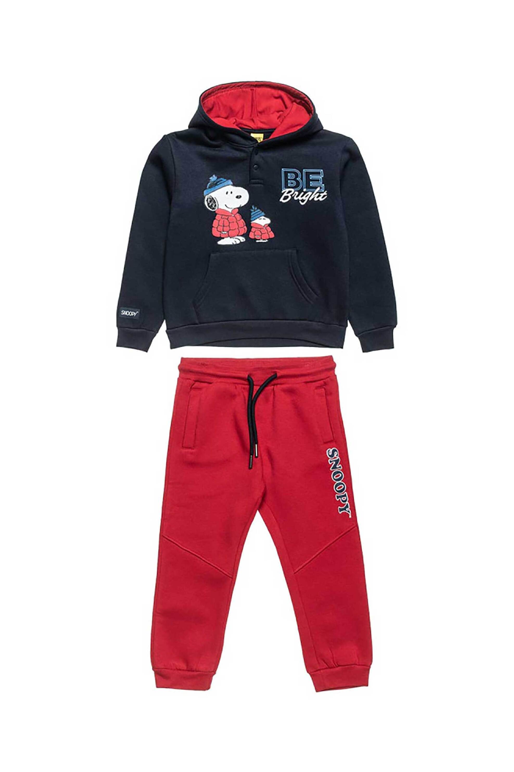 Alouette παιδικό σετ φόρμας "Snoopy" (18 μηνών-8 ετών) - 00330541 Σκούρο Μπλε