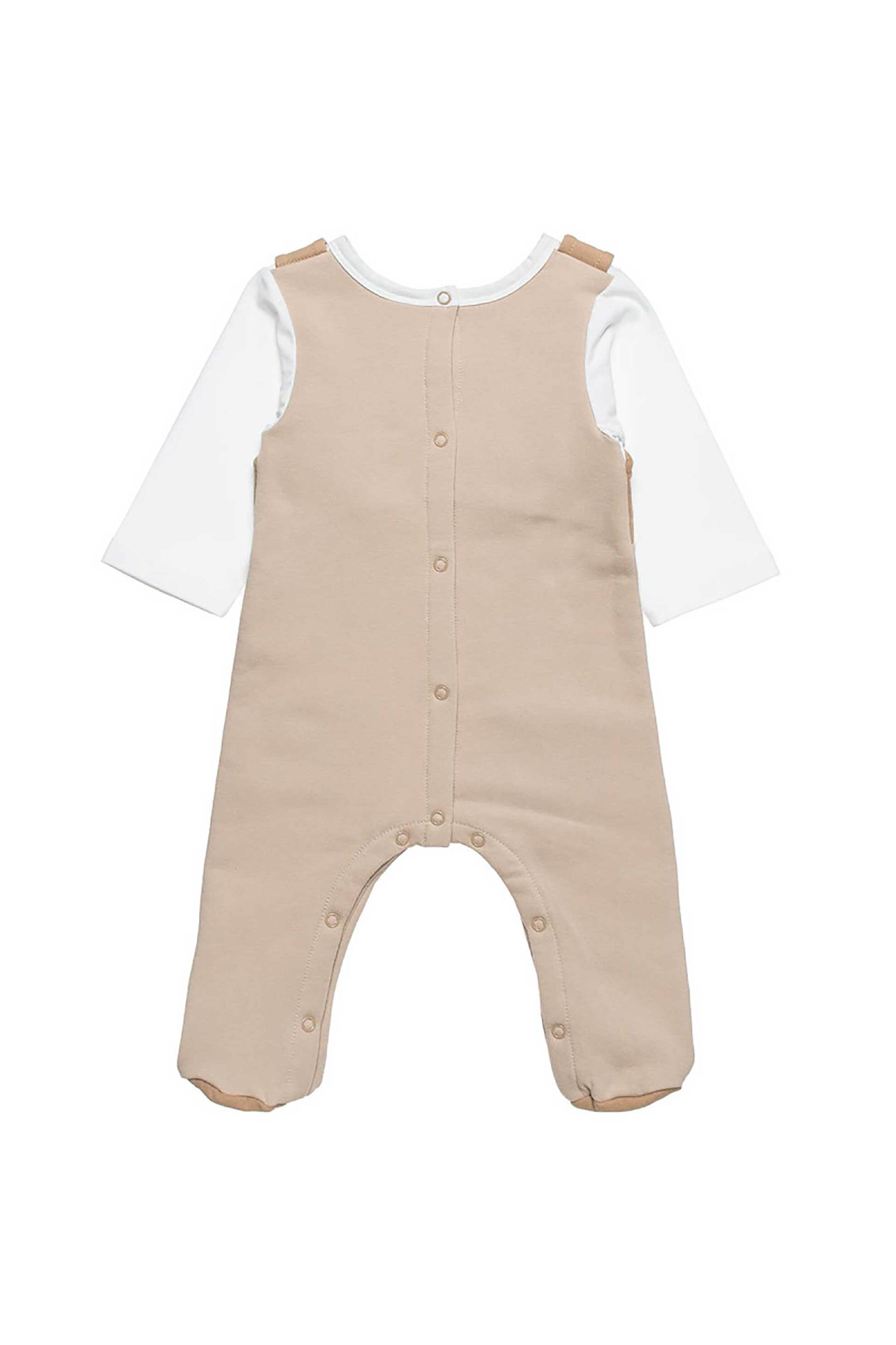 Alouette βρεφικό φορμάκι με χνουδωτά στοιχεία ''Tender Comforts'' (1-12 μηνών) - 00481356 Μπεζ φωτογραφία