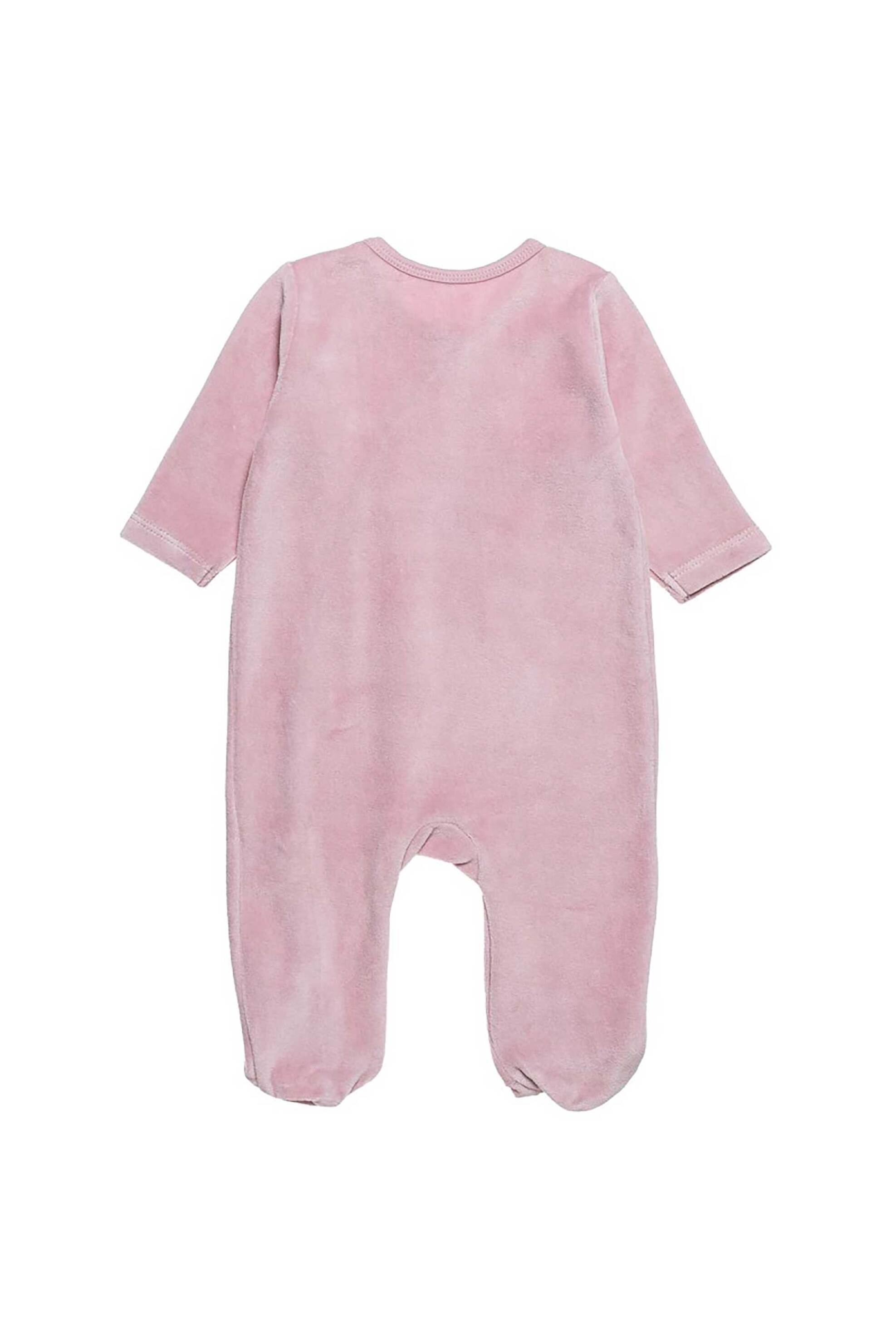 Alouette βρεφικό φορμάκι με lettering (1-12 μηνών) - 00481334 Ροζ φωτογραφία