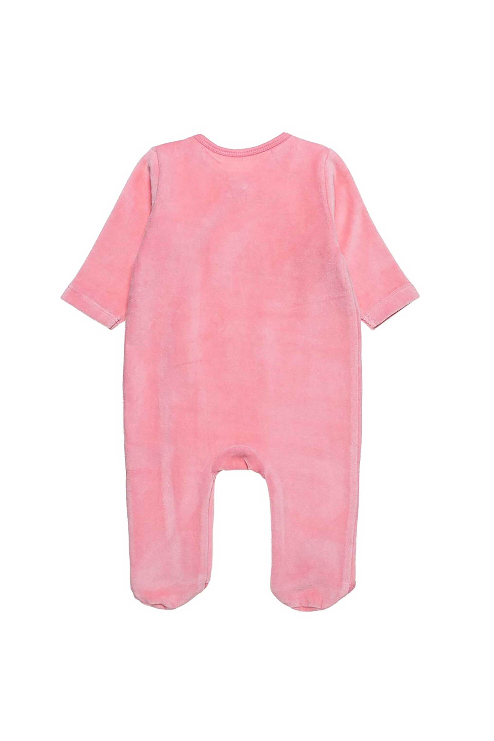 Alouette βρεφικό φορμάκι με lettering (1-12 μηνών) - 00481335 Ροζ φωτογραφία